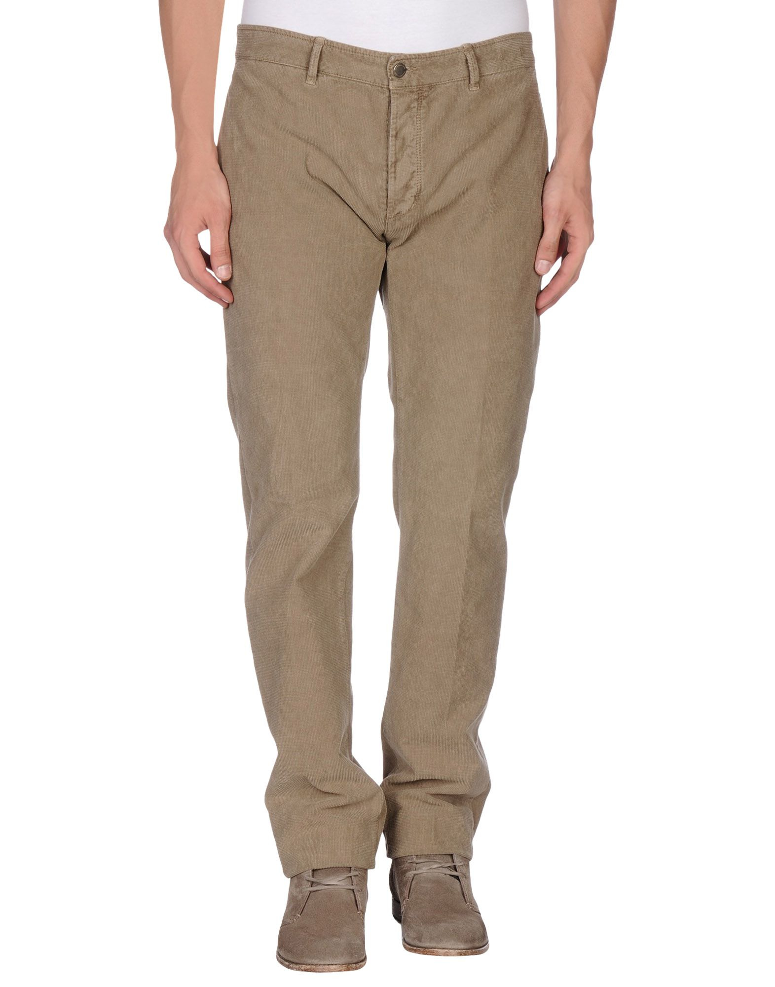Massimo alba Casual Pants in Natural for Men | Lyst