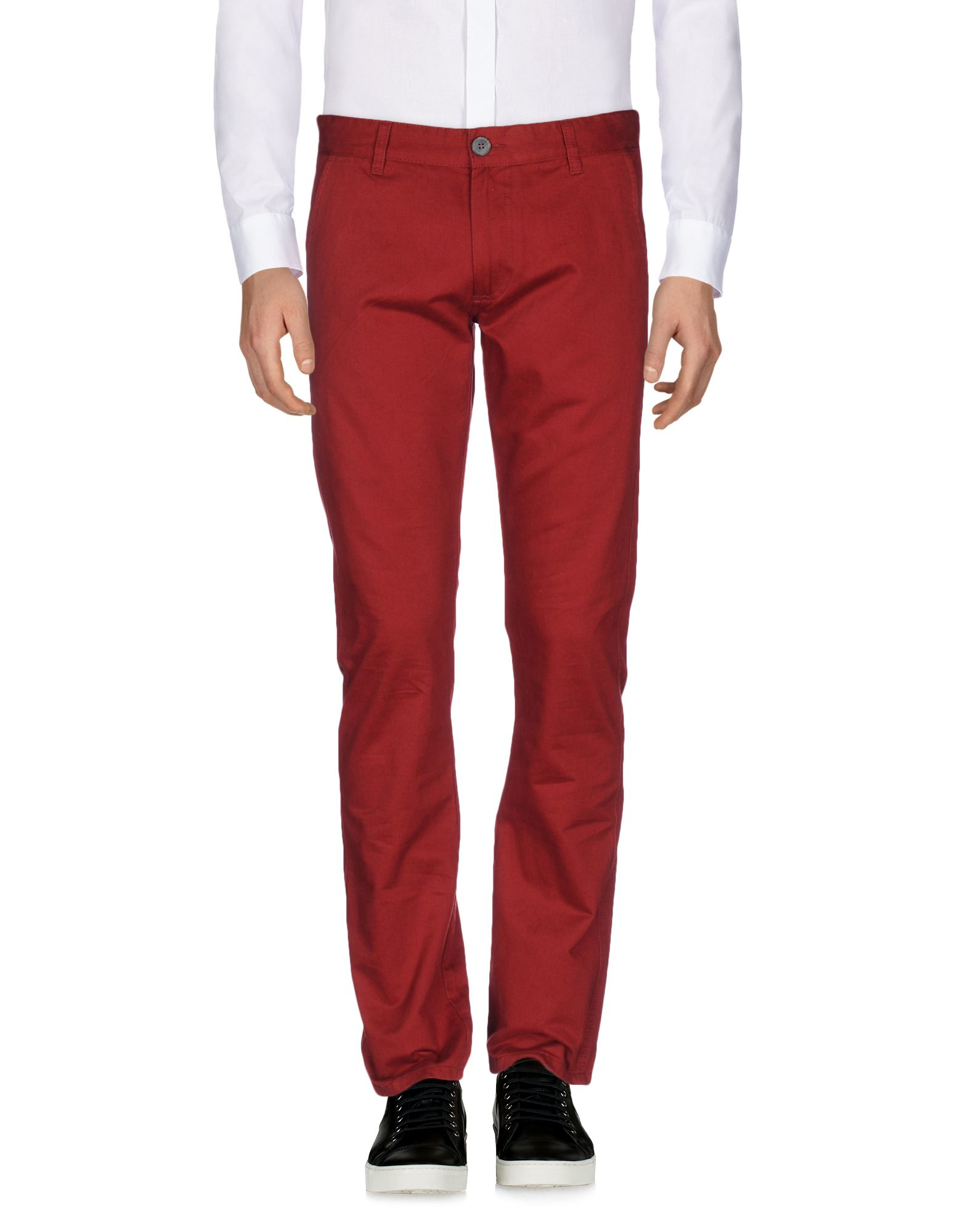 deep red pants