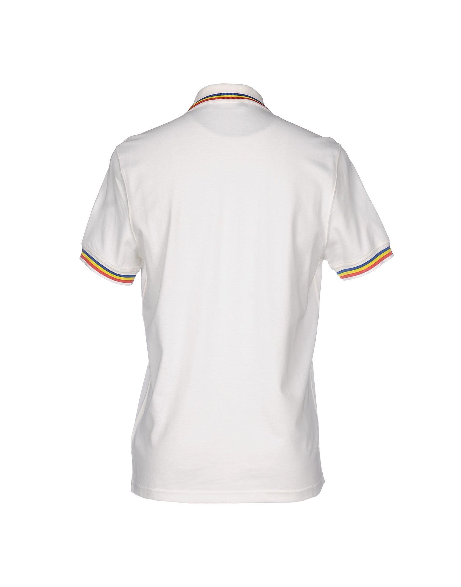 Love moschino Polo Shirt in White for Men | Lyst