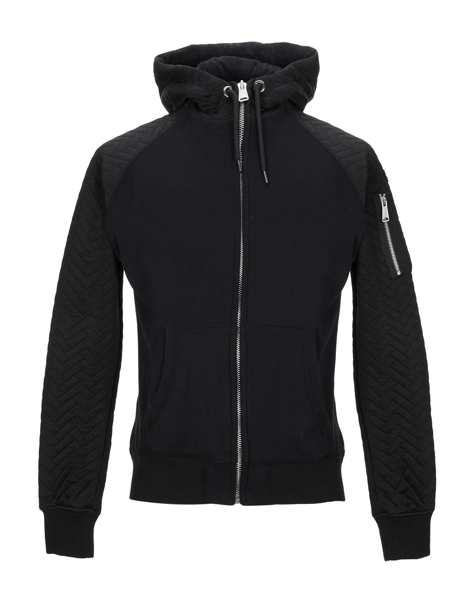 Schott Nyc Sweatshirt in Black for Men - Lyst