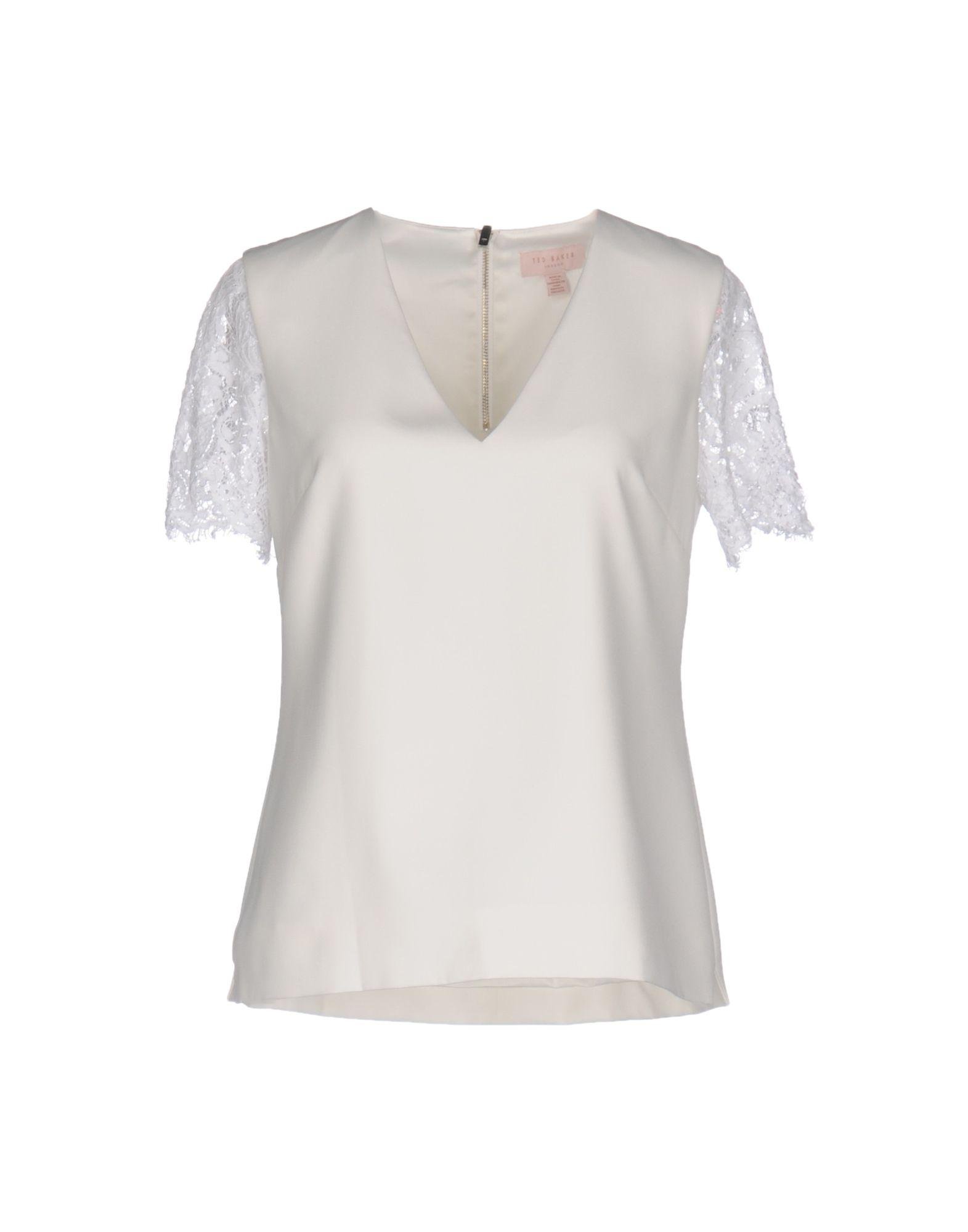 Ted baker Blouse in White | Lyst