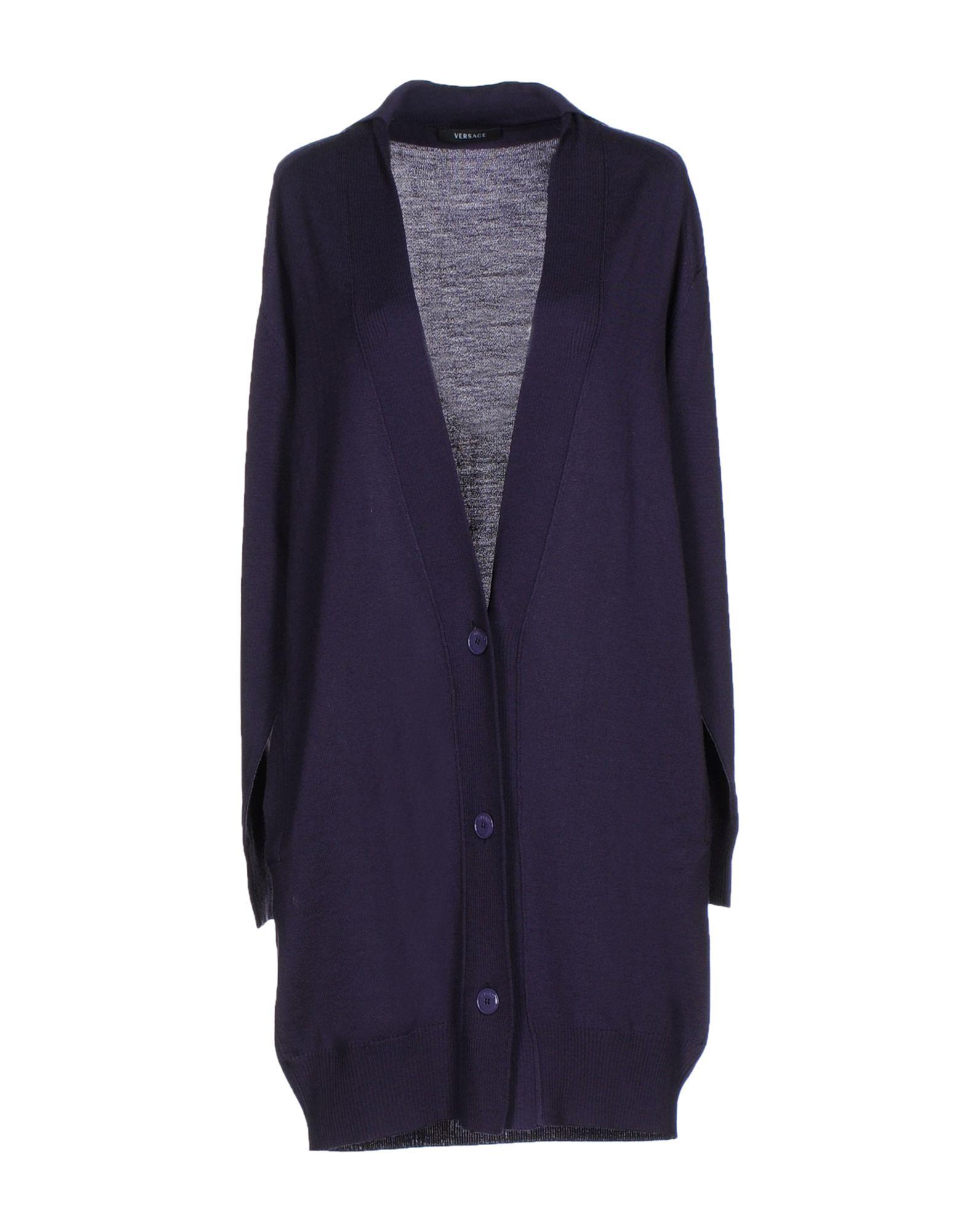 Lyst Versace  Cardigan  in Purple