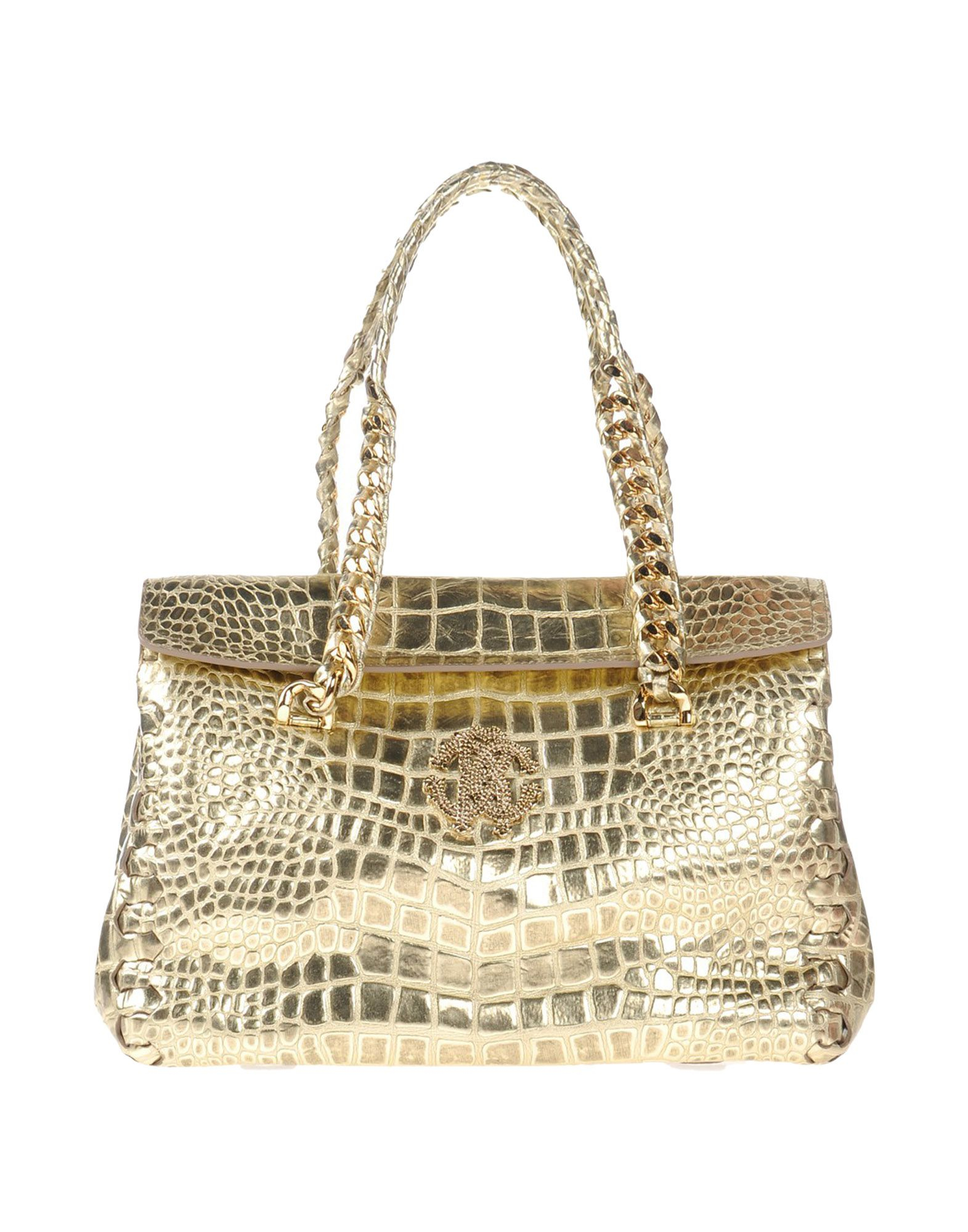 Roberto cavalli Handbag in Multicolor (Gold) | Lyst