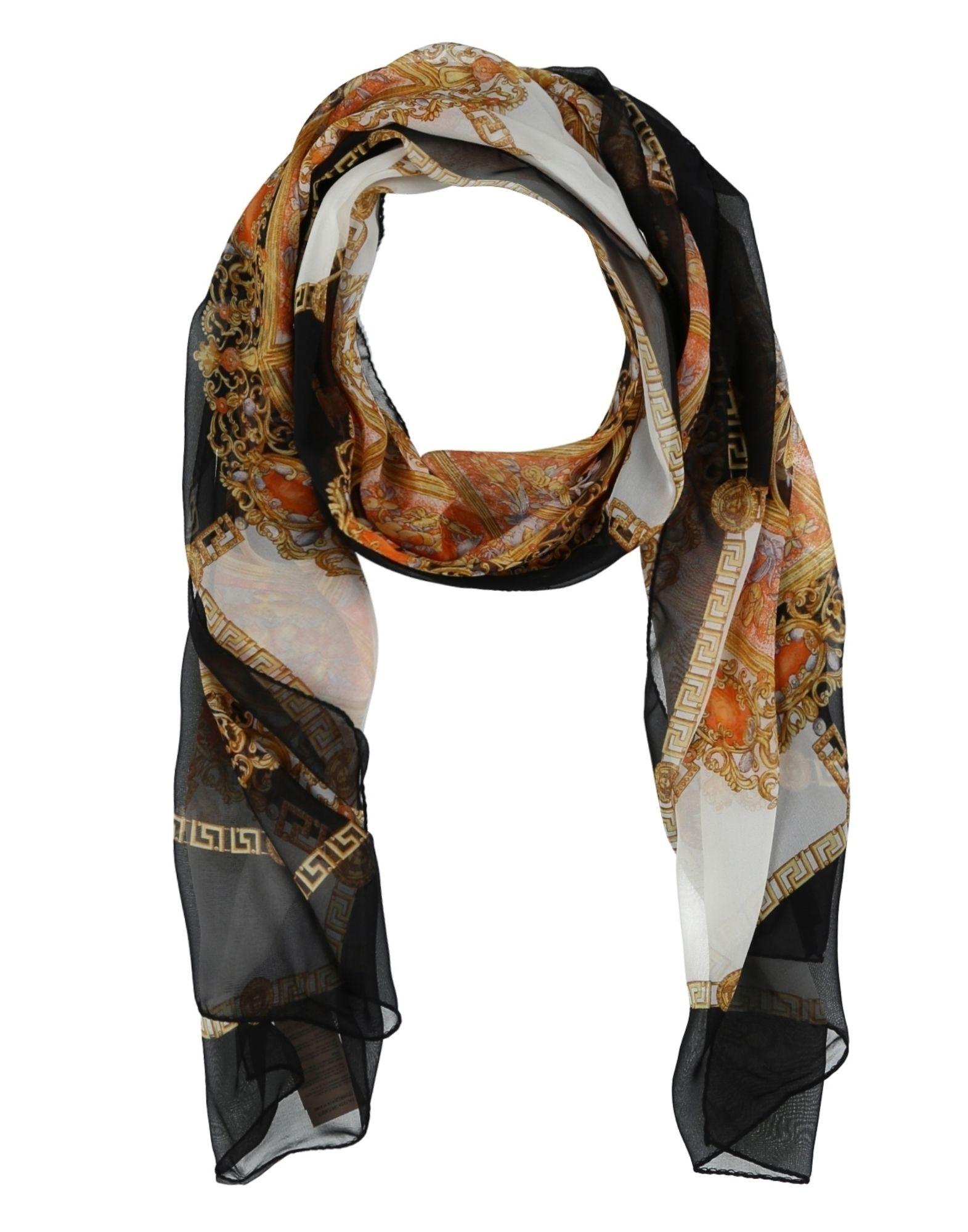 Lyst Versace Scarf in Black
