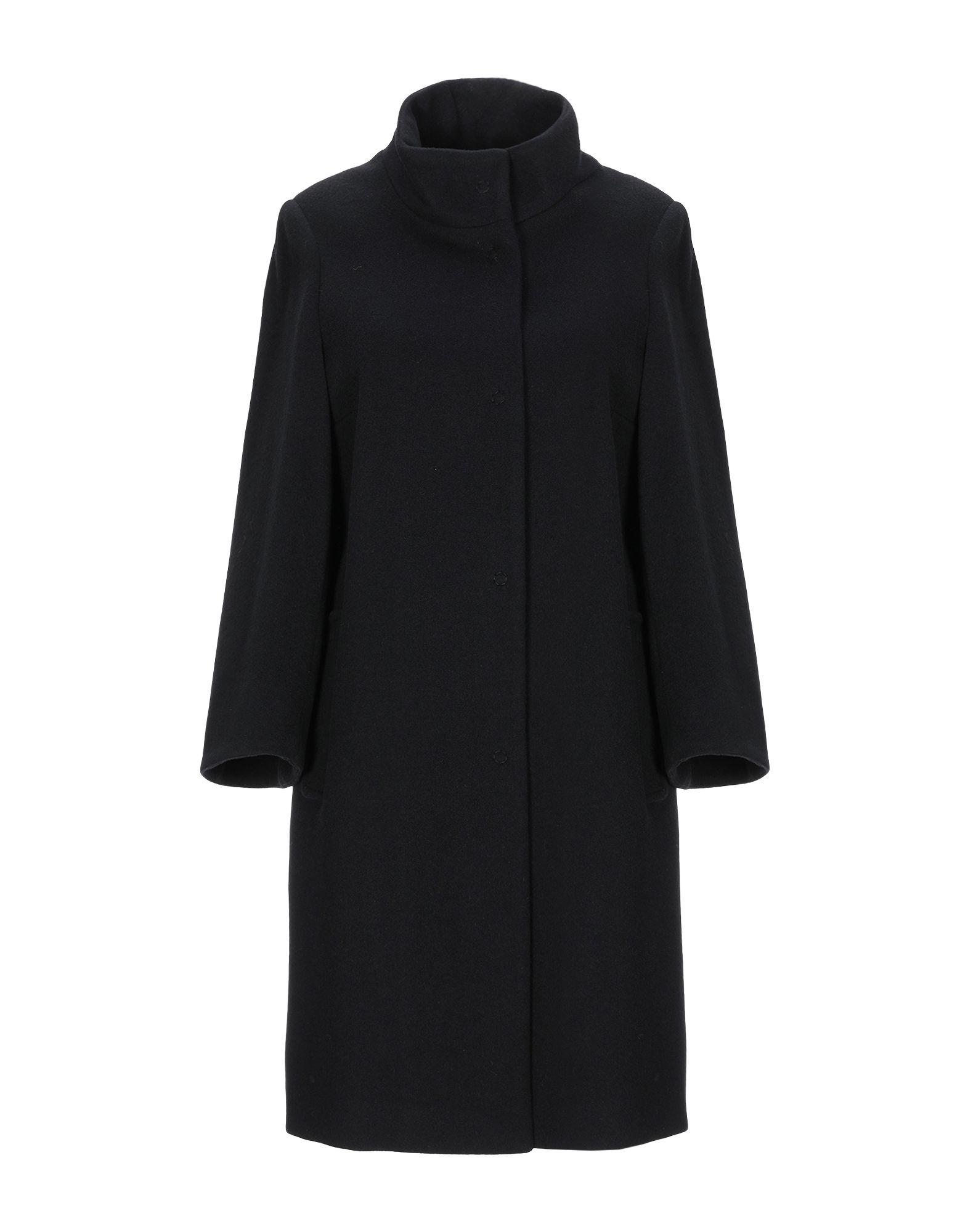 Annie P Synthetic Coat in Black - Lyst