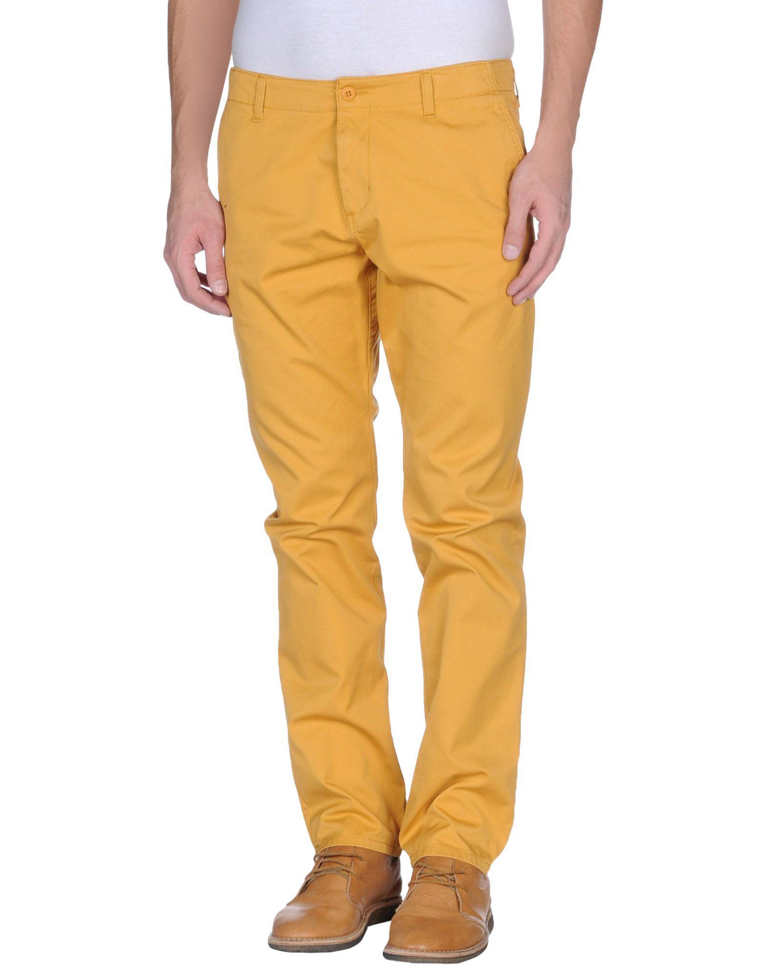 Lyst - Carhartt Casual Pants in Orange for Men