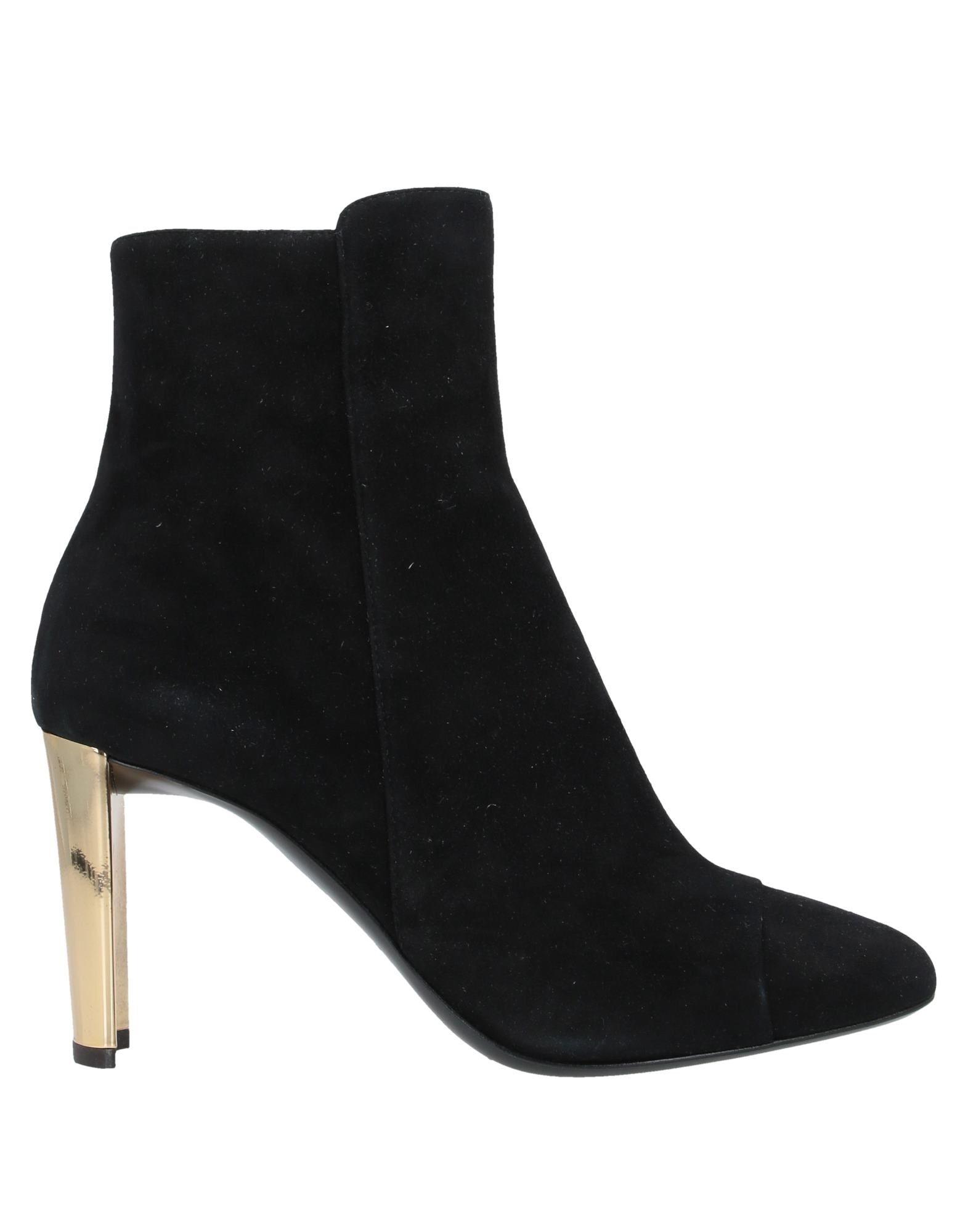 Giuseppe Zanotti Leather Ankle Boots in Black - Lyst