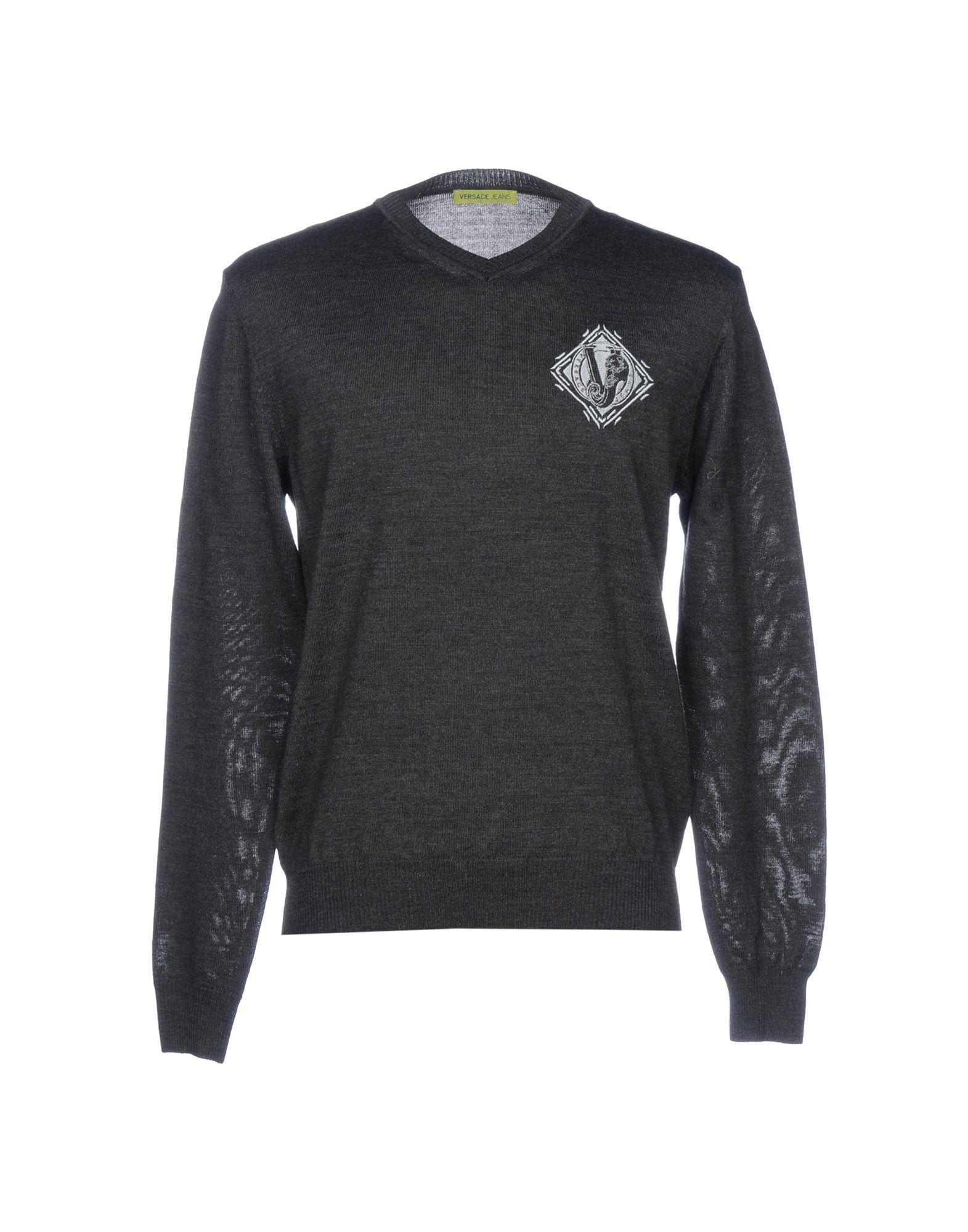 grey versace sweater