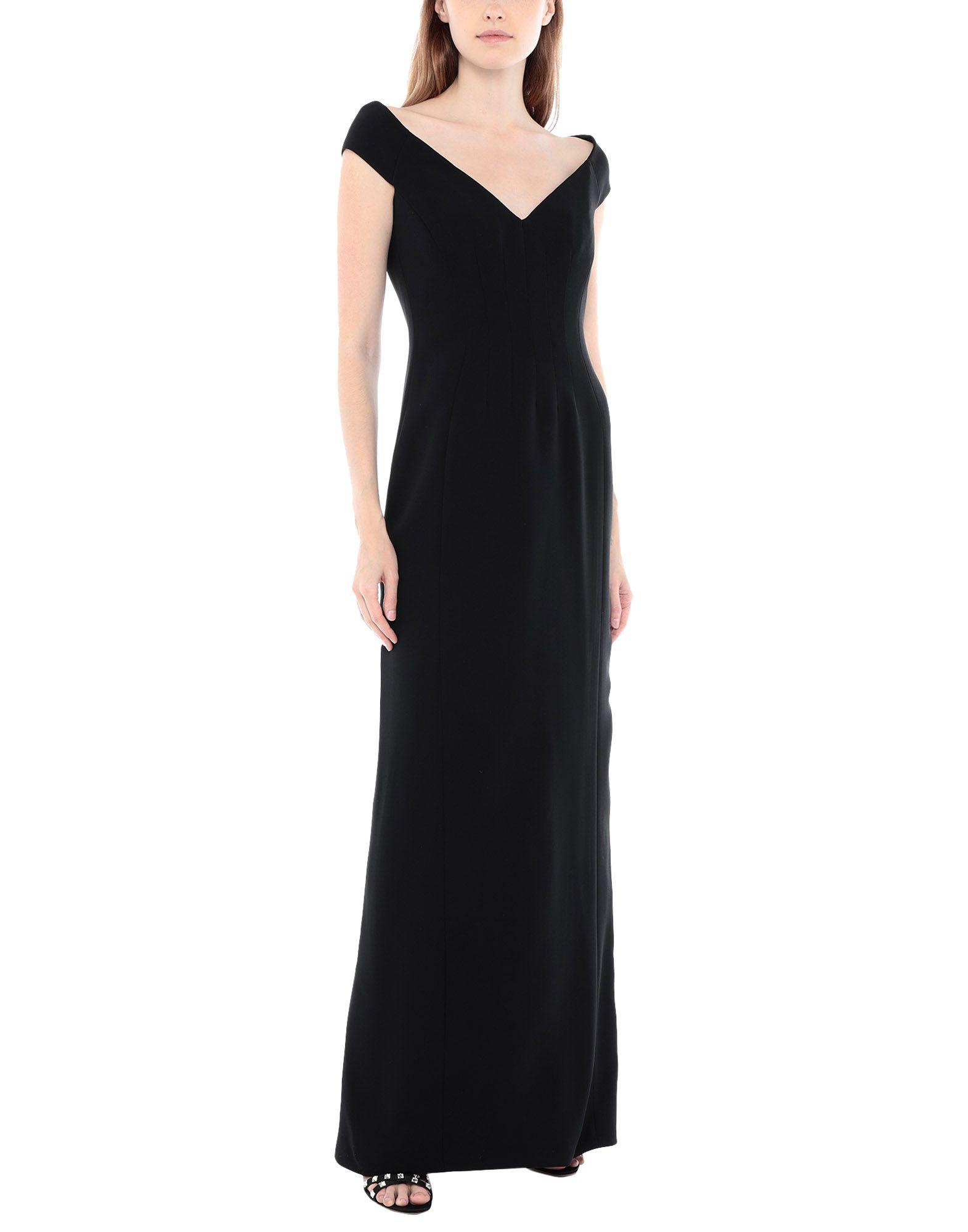 black versace gown