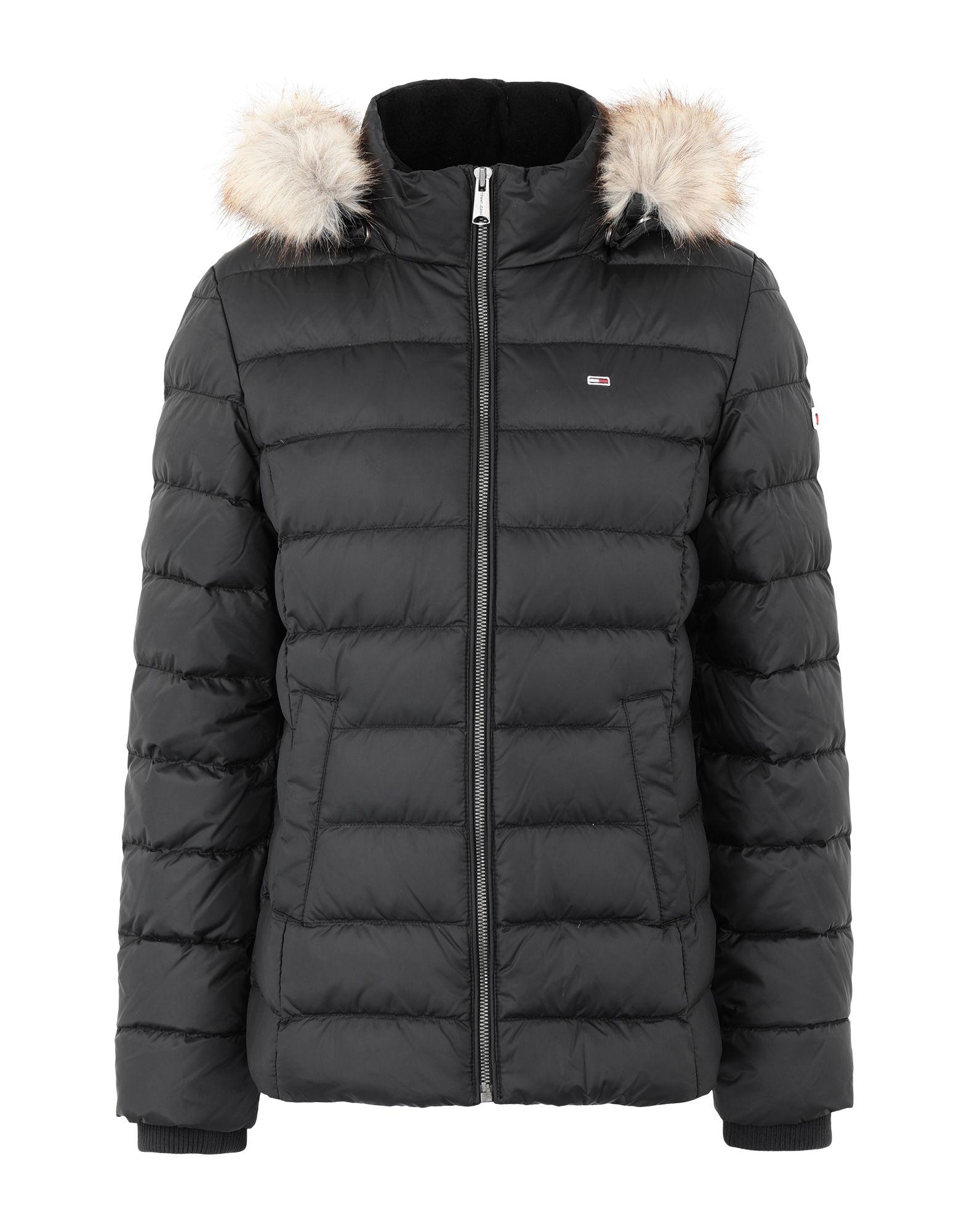 Tommy Hilfiger Goose Synthetic Down Jacket in Black - Save 20% - Lyst