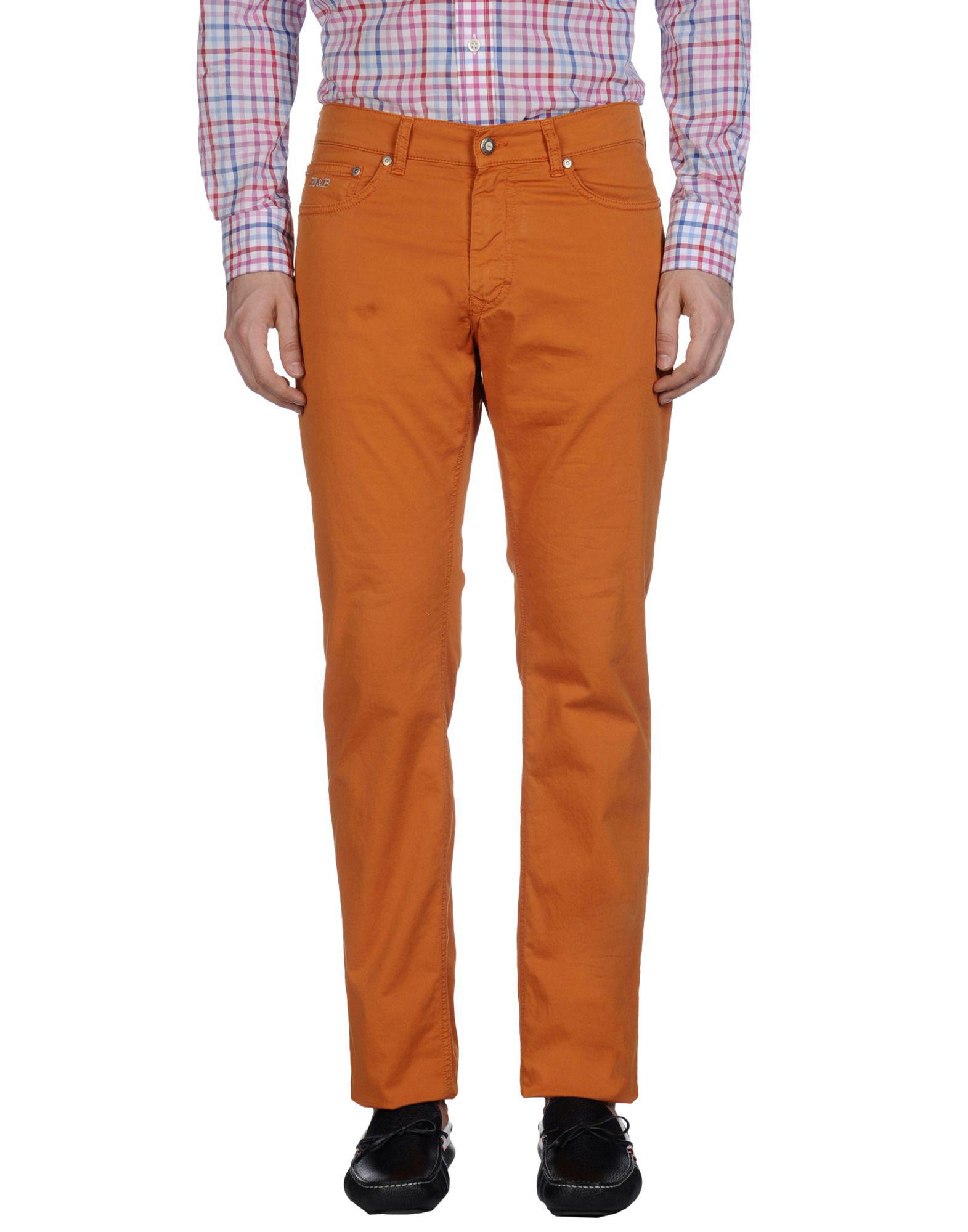 Lyst - Harmont & Blaine Casual Pants in Orange for Men