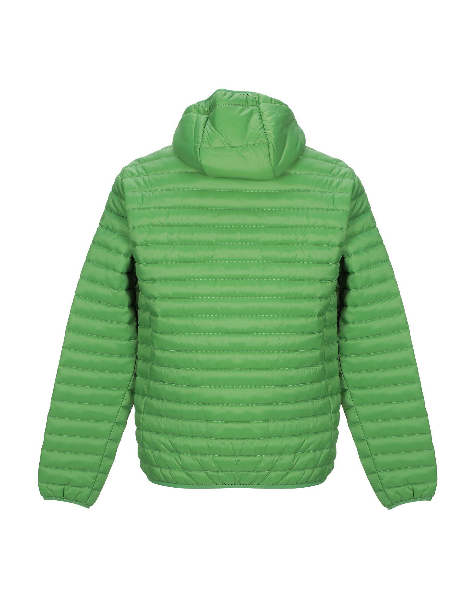 Henry Cotton's Synthetic Down Jacket in Green for Men - Lyst