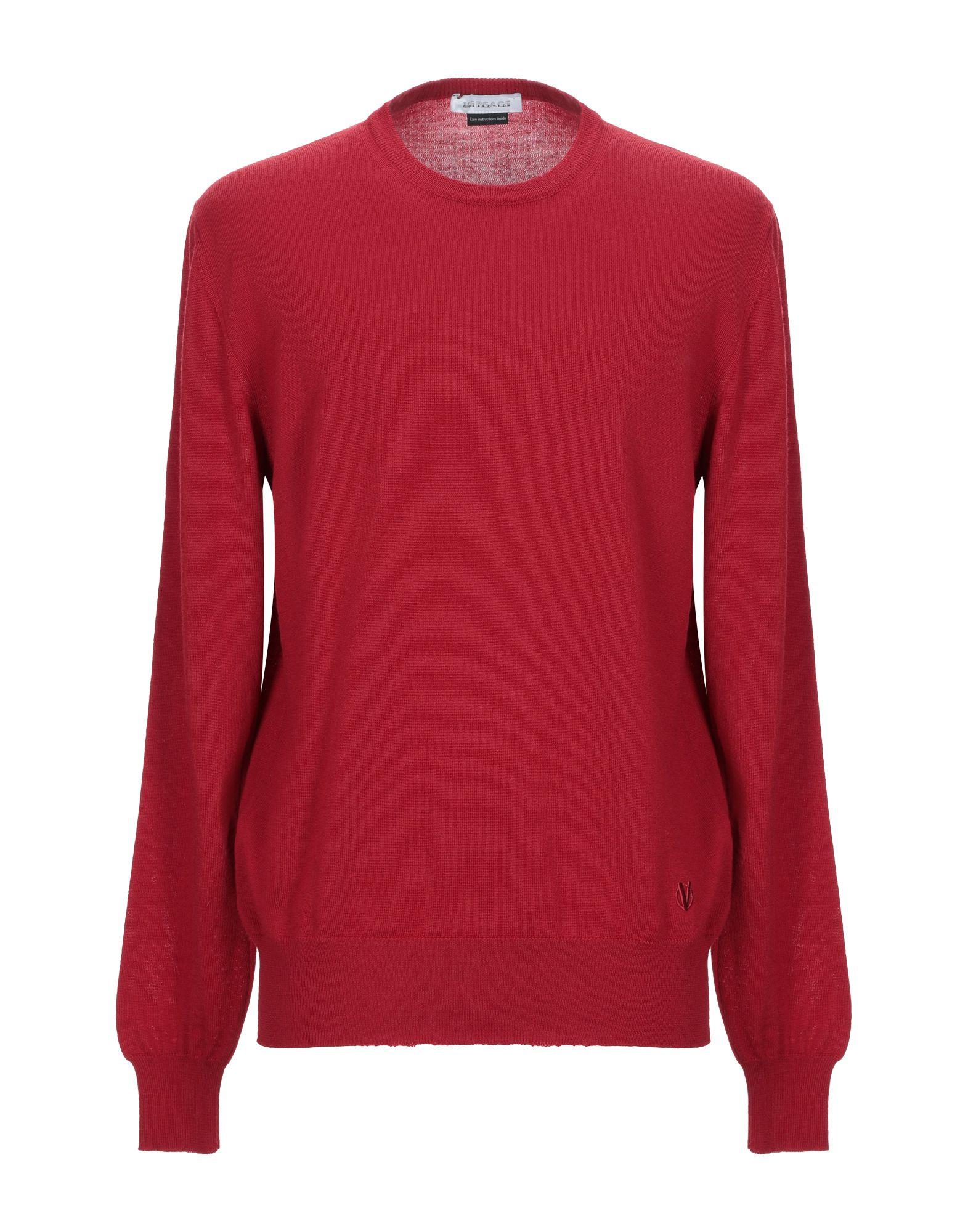 Versace Sweater in Red for Men - Lyst