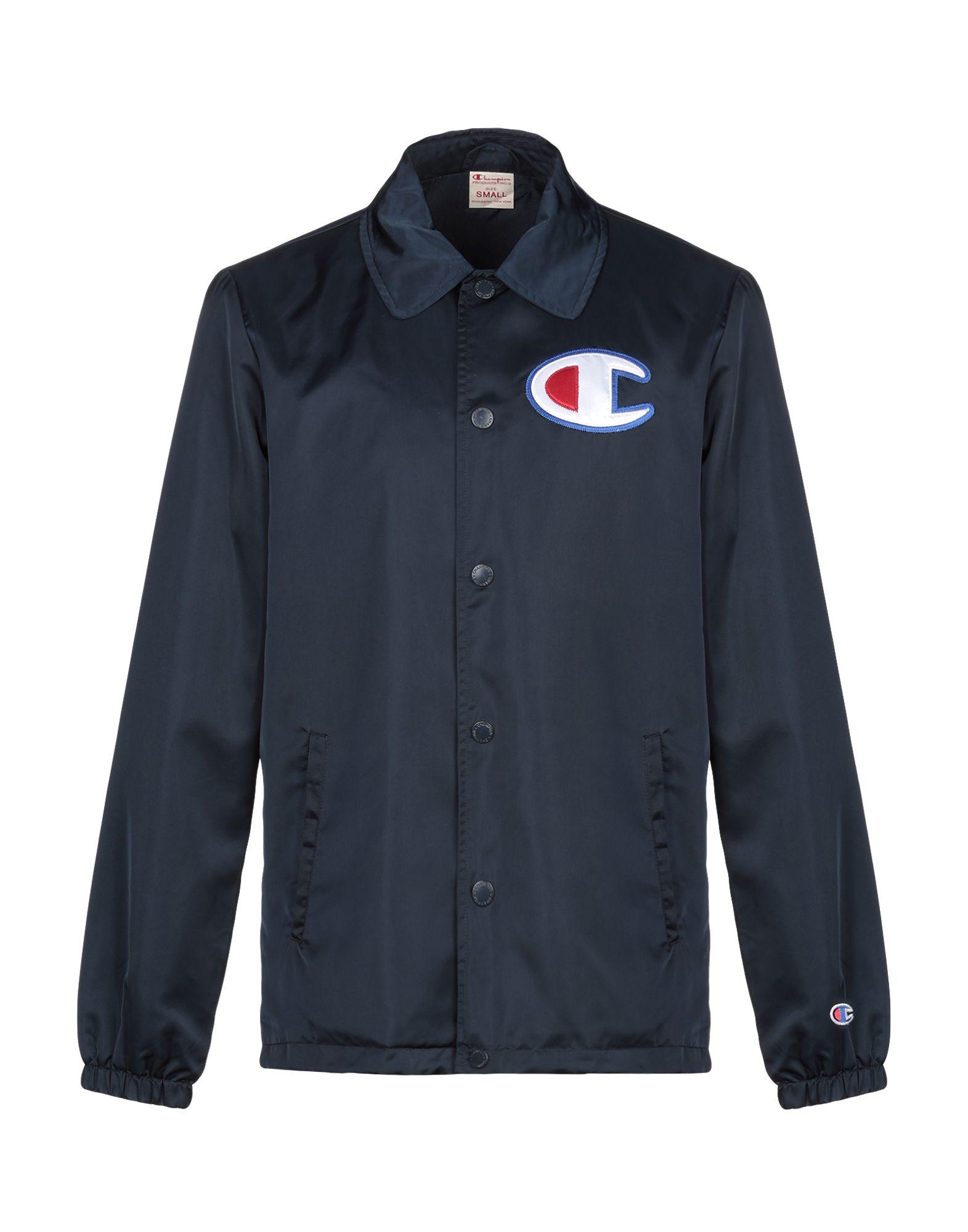 Champion Synthetic Jacket in Dark Blue (Blue) for Men - Lyst