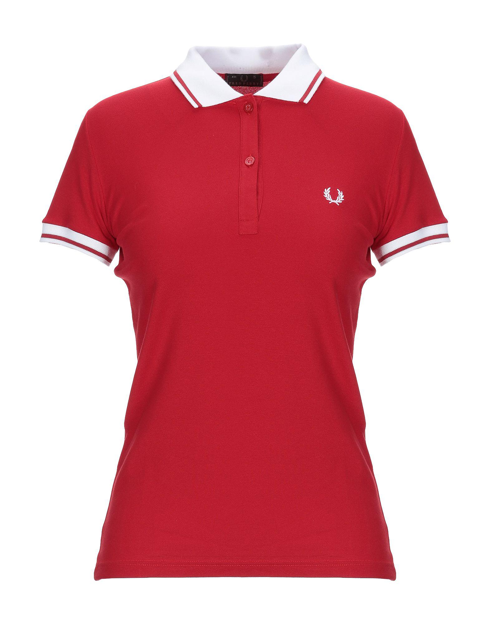 Lyst Fred  Perry  Polo Shirt in Red 