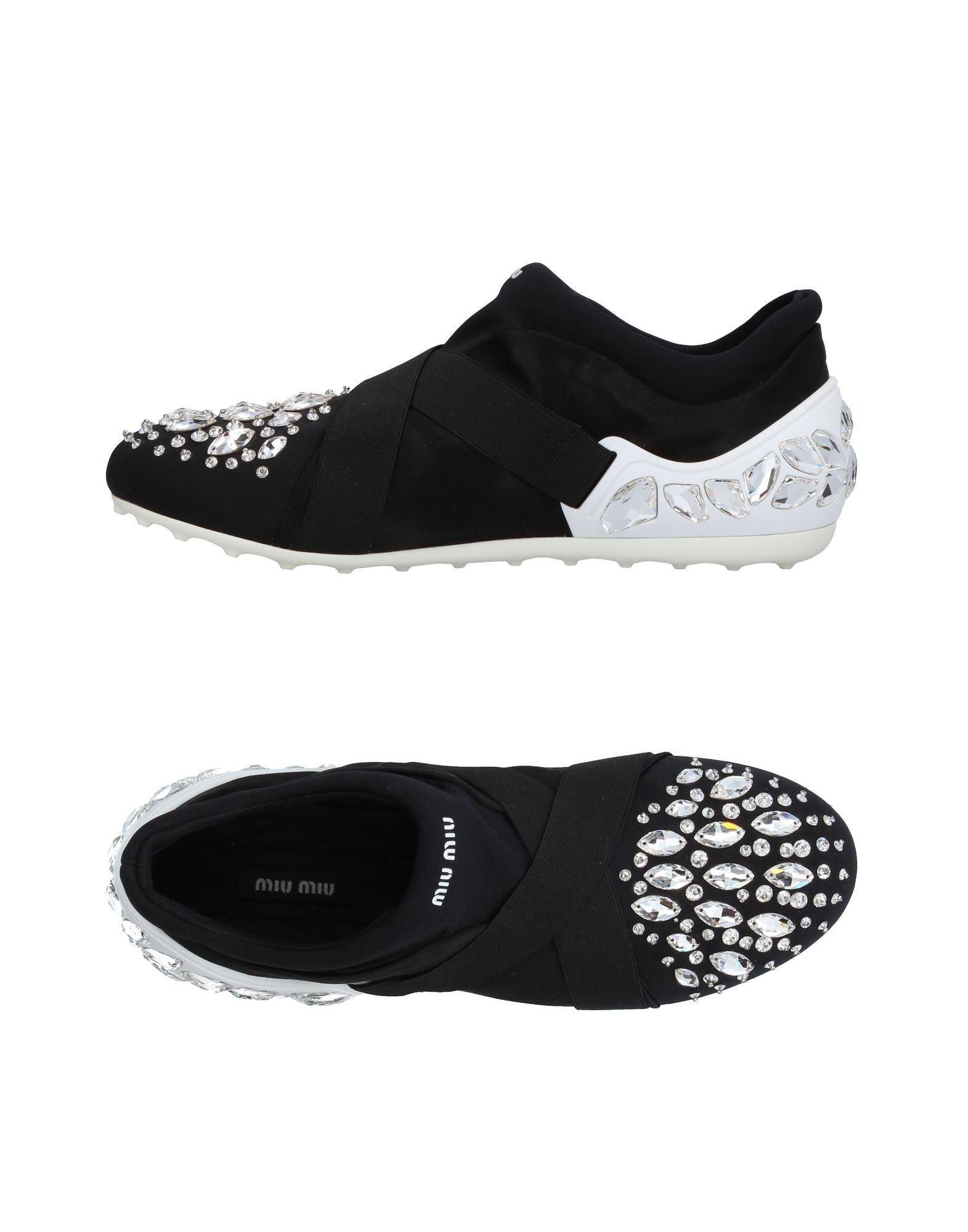 miu miu low top sneakers