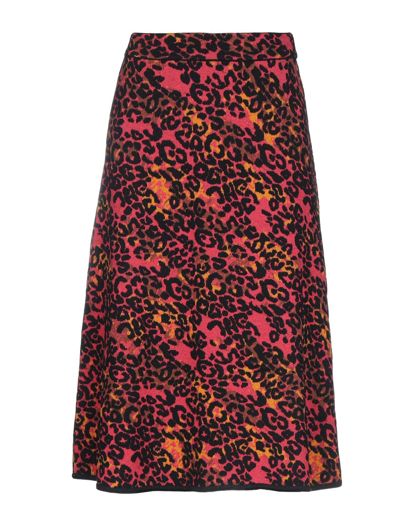 M Missoni 3/4 Length Skirt in Red - Lyst