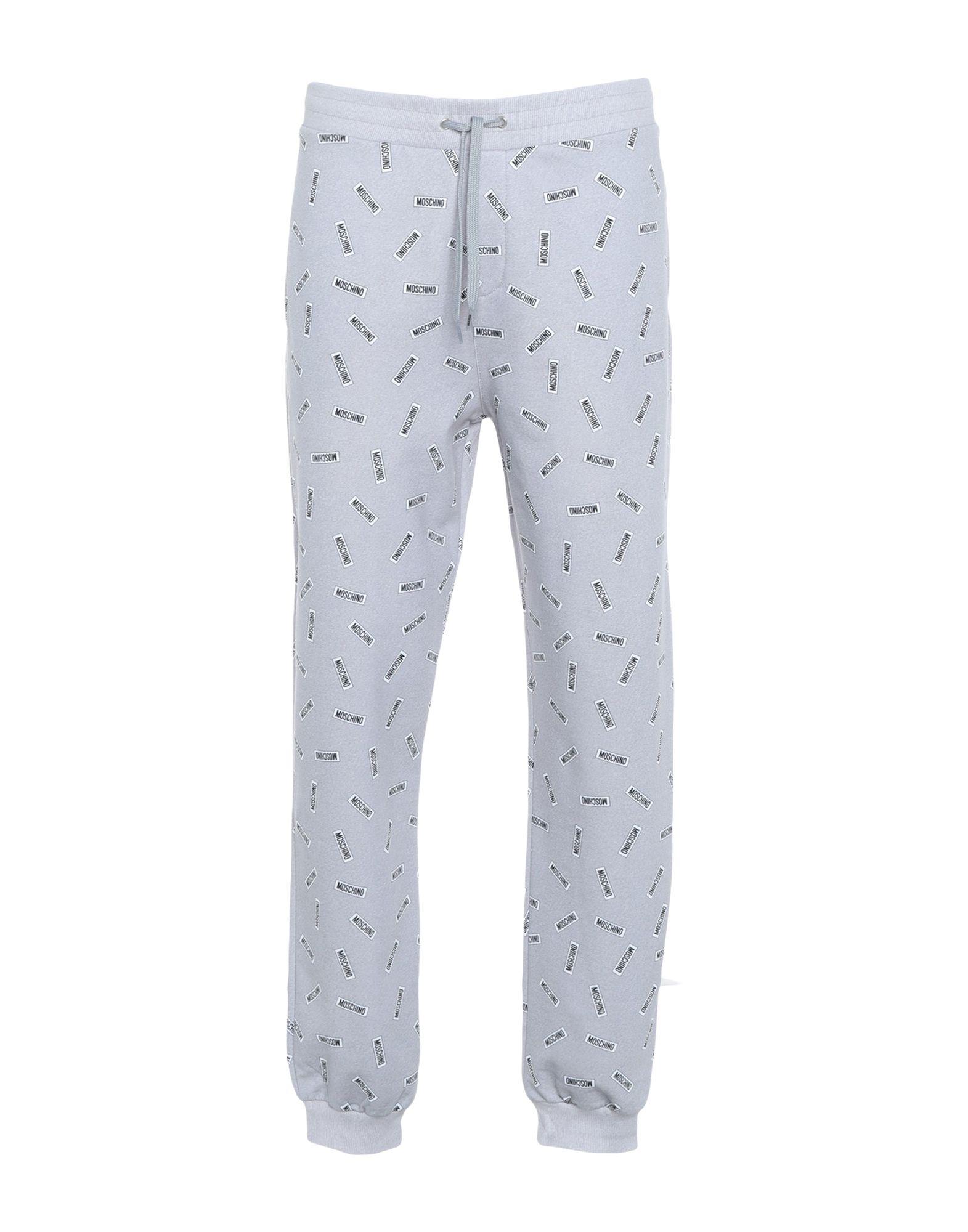 Moschino Fleece Sleepwear in Grey (Gray) for Men Lyst