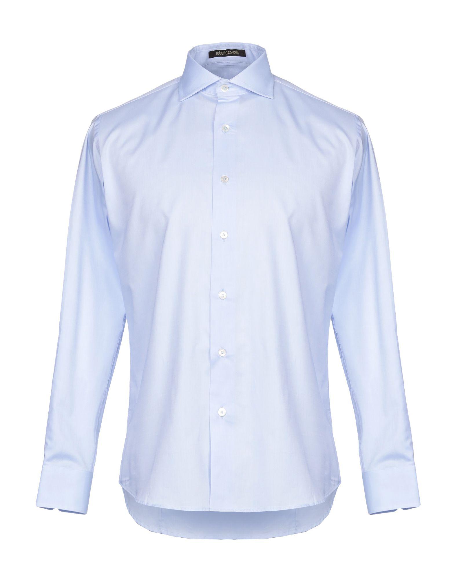 Roberto Cavalli Shirt in Blue for Men - Lyst