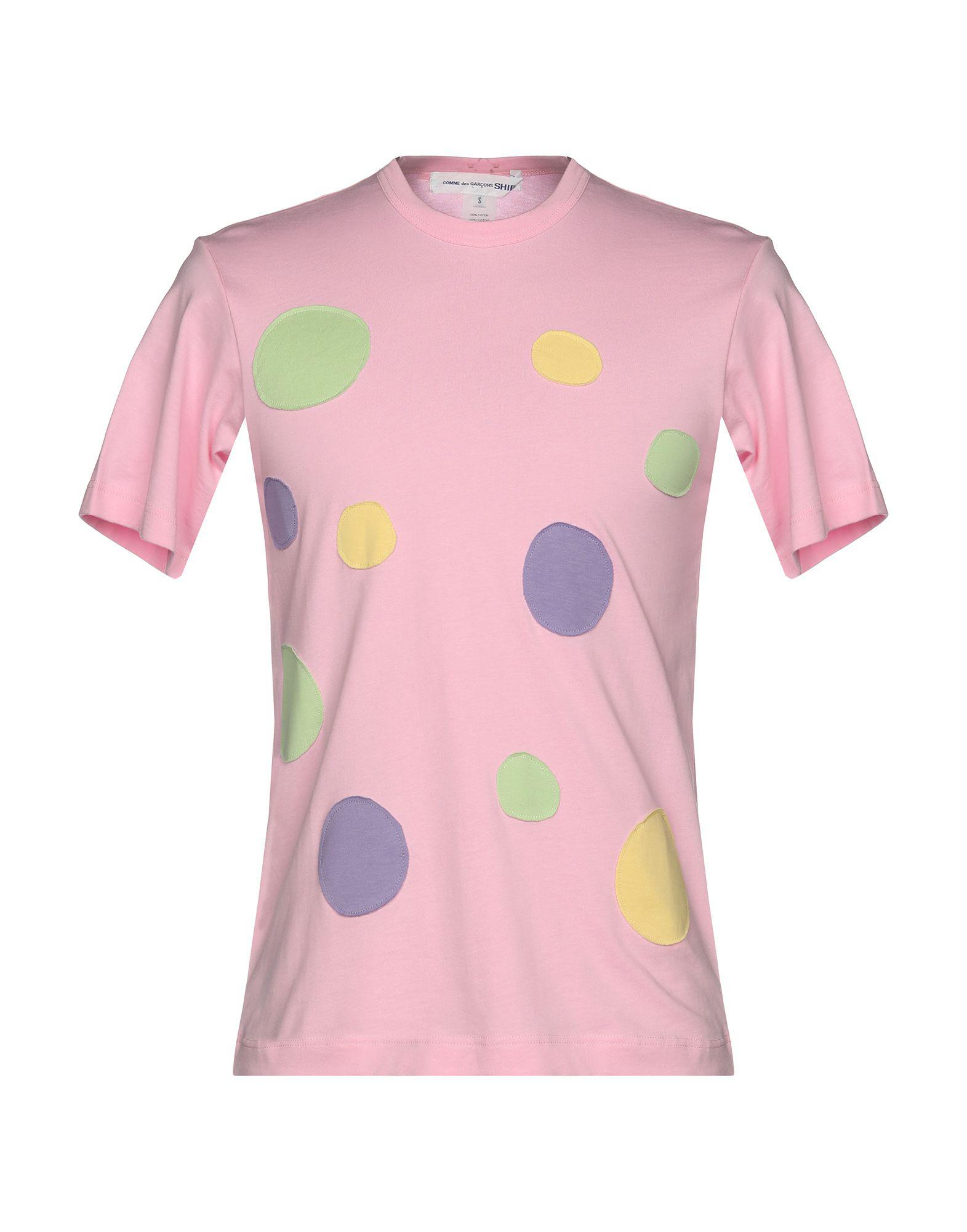 comme des garcons bright pink