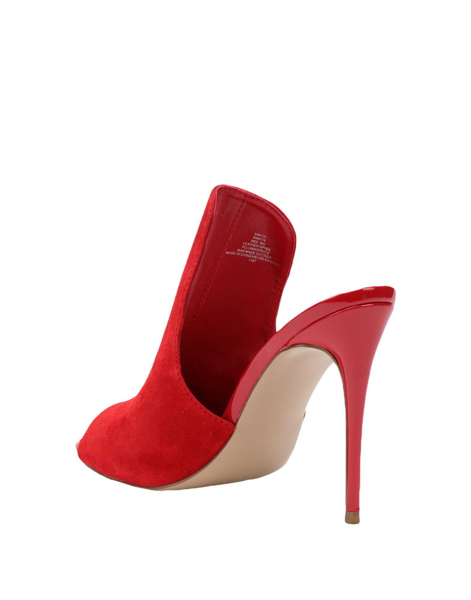 steve madden red flat sandals