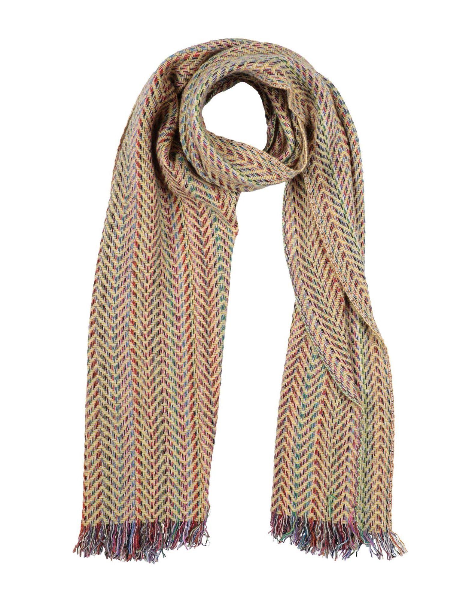 Eleventy Cashmere Oblong Scarf in Yellow - Lyst