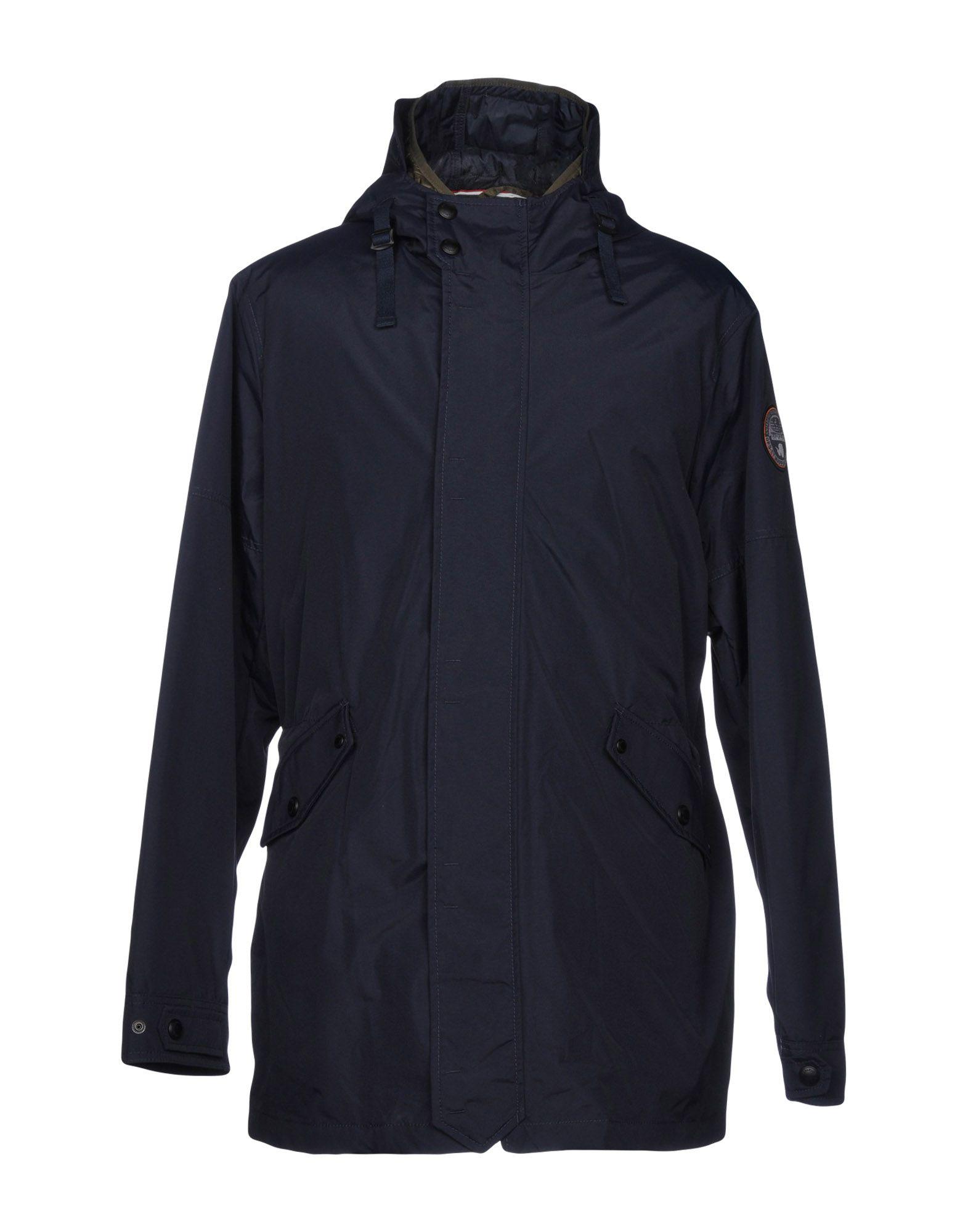 Napapijri Synthetic Jacket in Dark Blue (Blue) for Men - Lyst