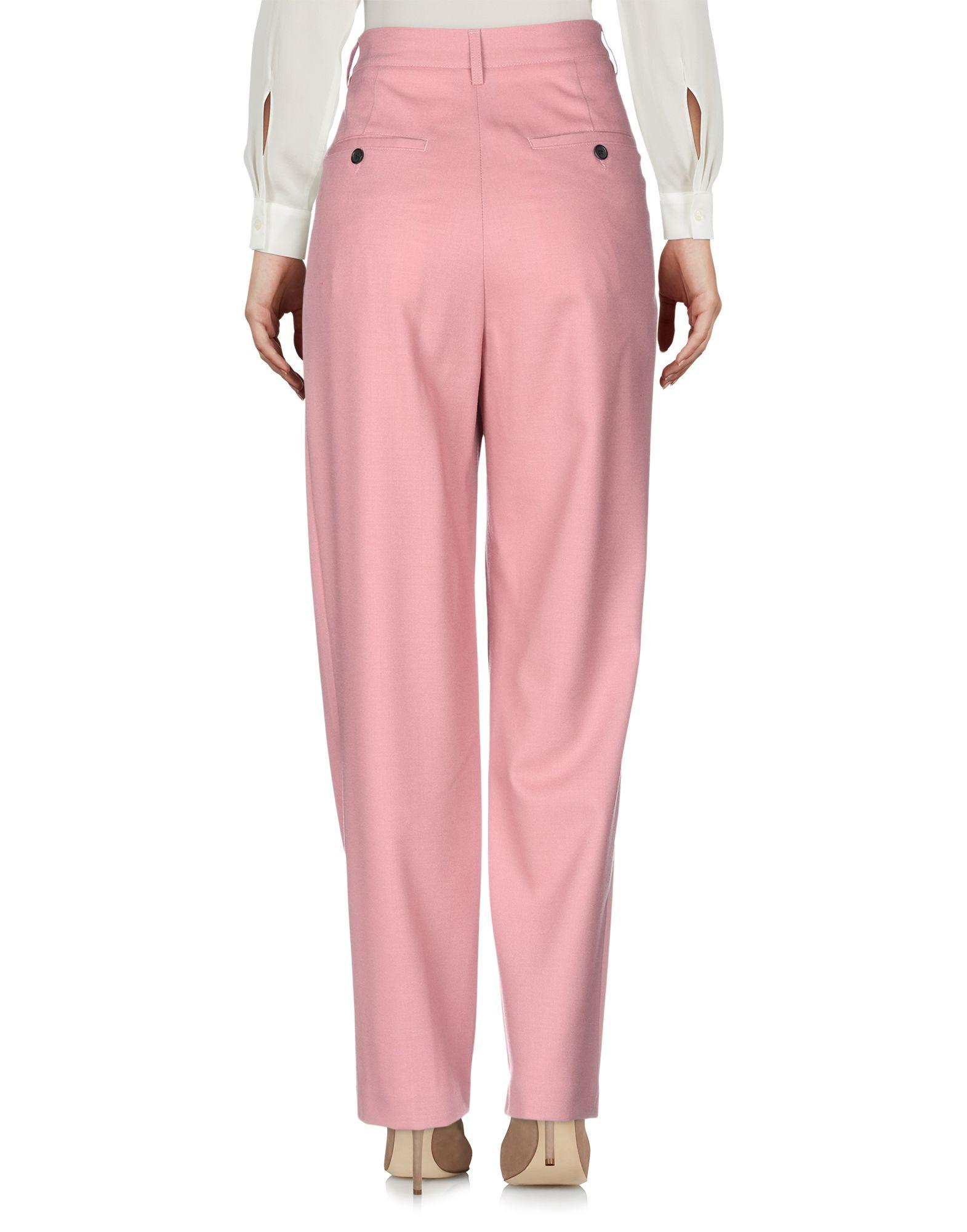 pink casual pants