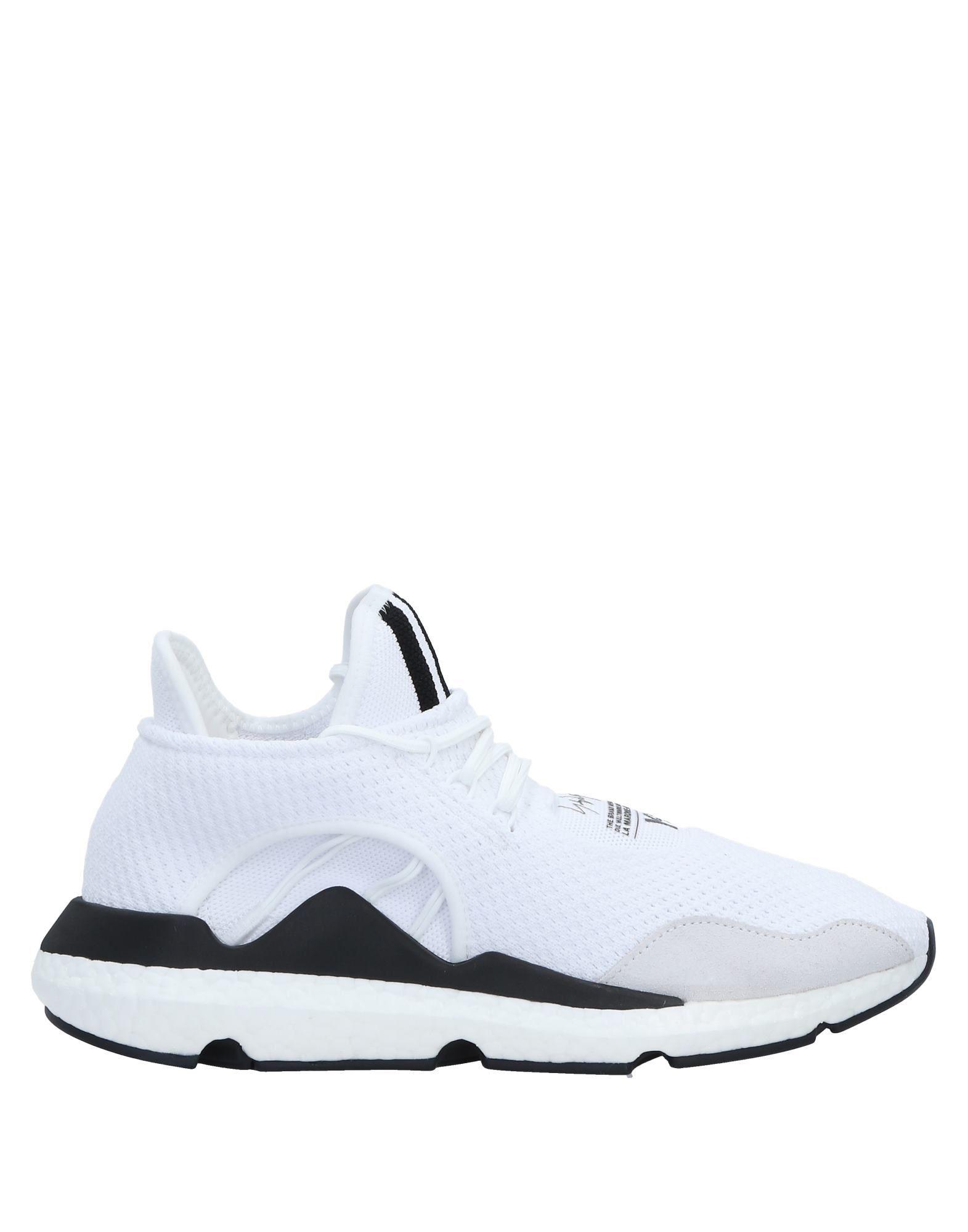 Y-3 Leather Low-tops & Sneakers in White for Men - Lyst