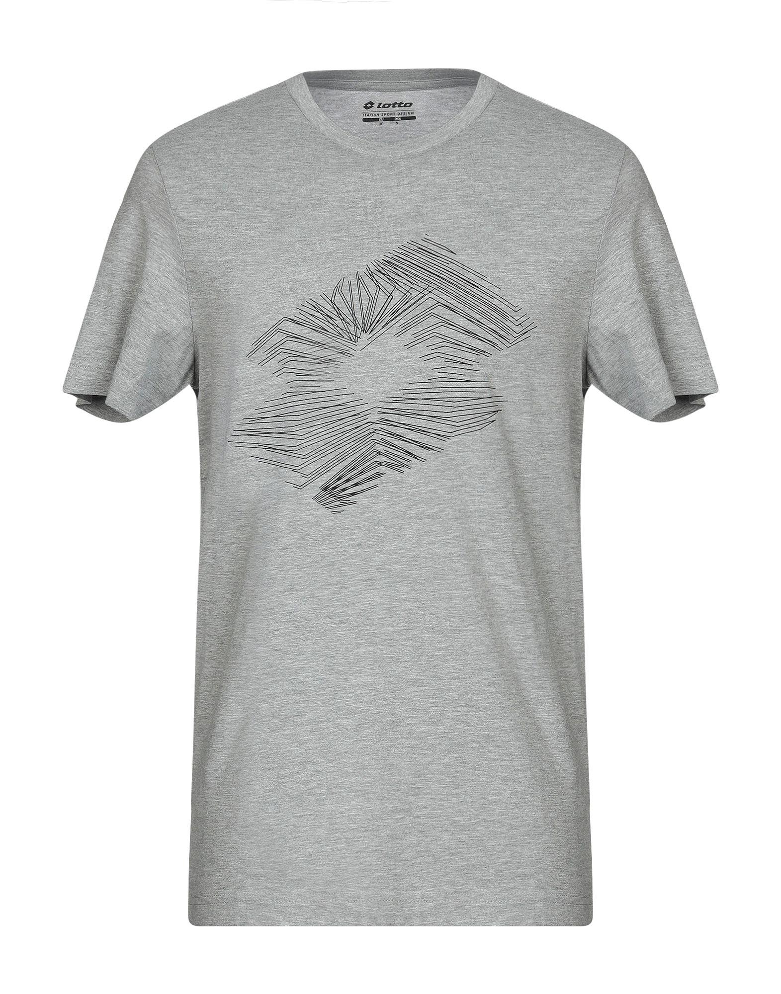 Lotto Leggenda T-shirt in Grey (Gray) for Men - Lyst