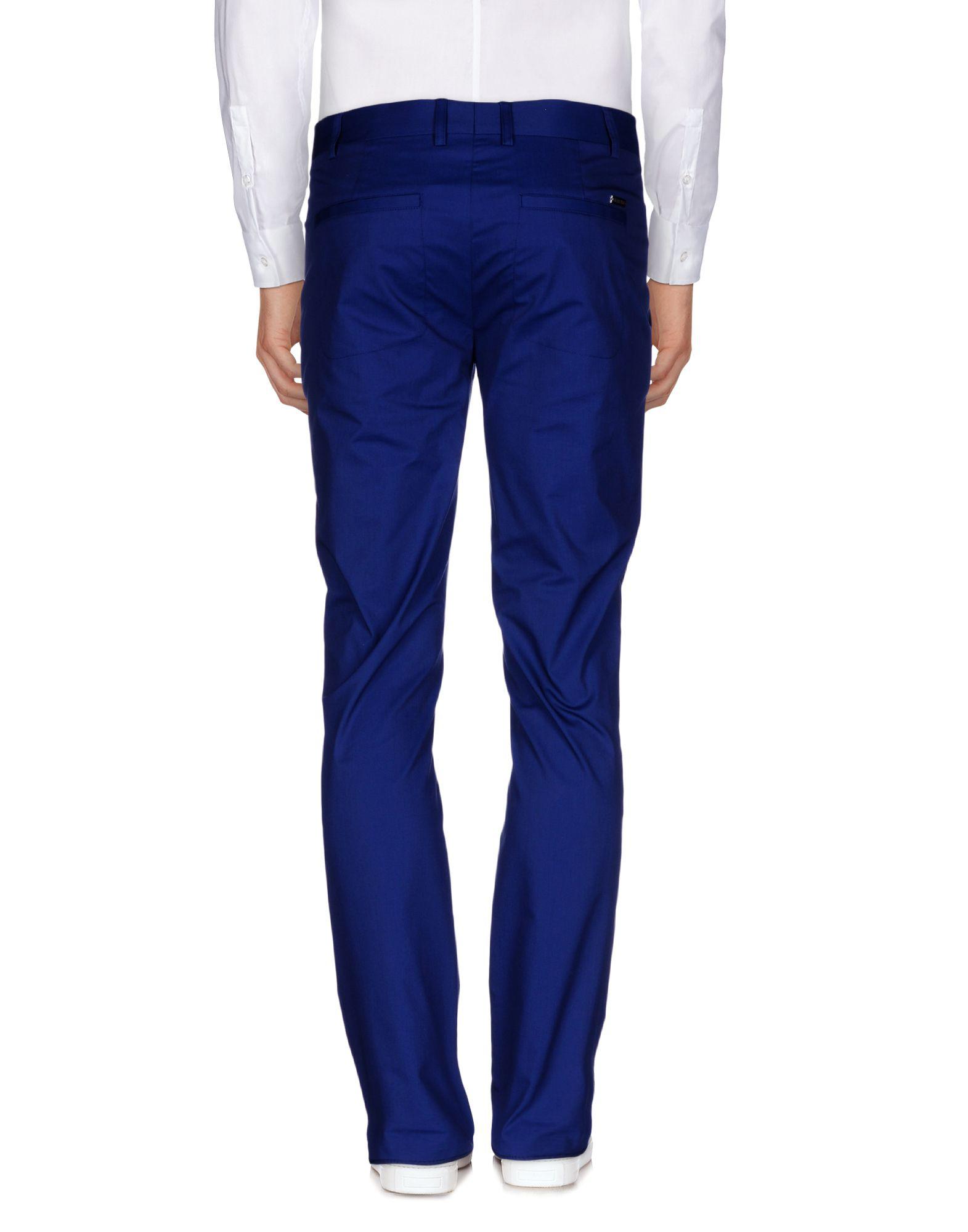 Lyst - Bikkembergs Casual Trouser in Blue for Men