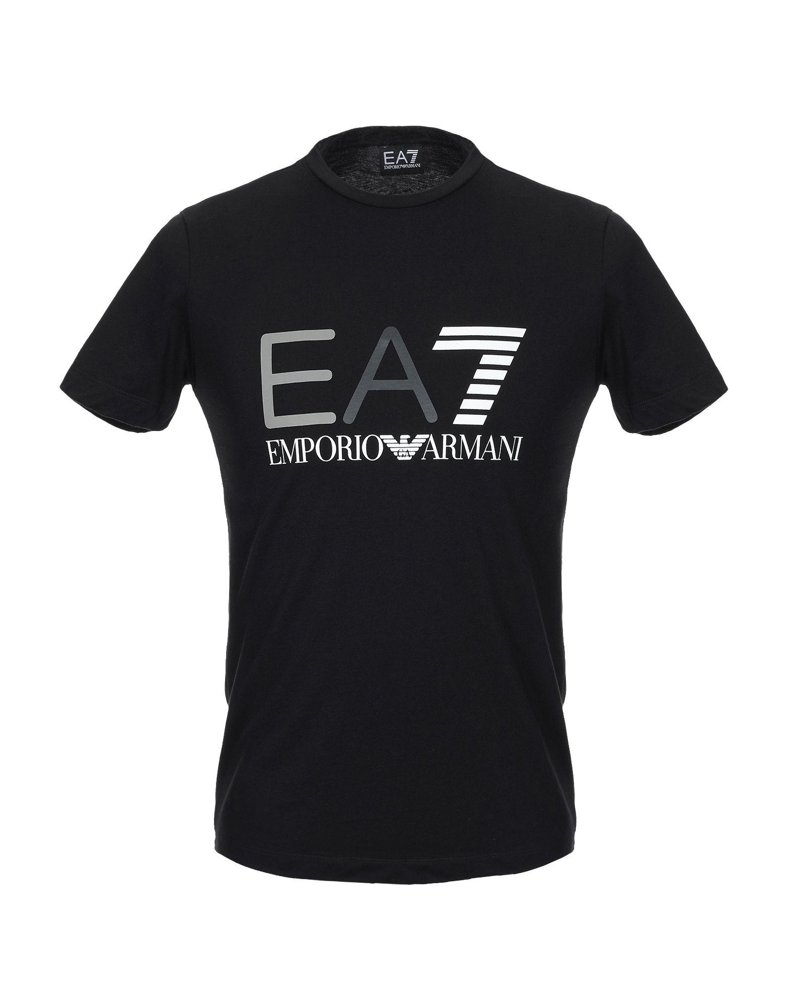 Lyst - EA7 T-shirt in Black for Men