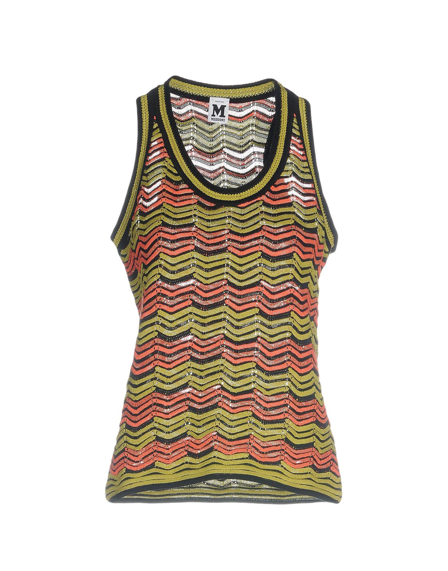 M Missoni Top in Green - Lyst