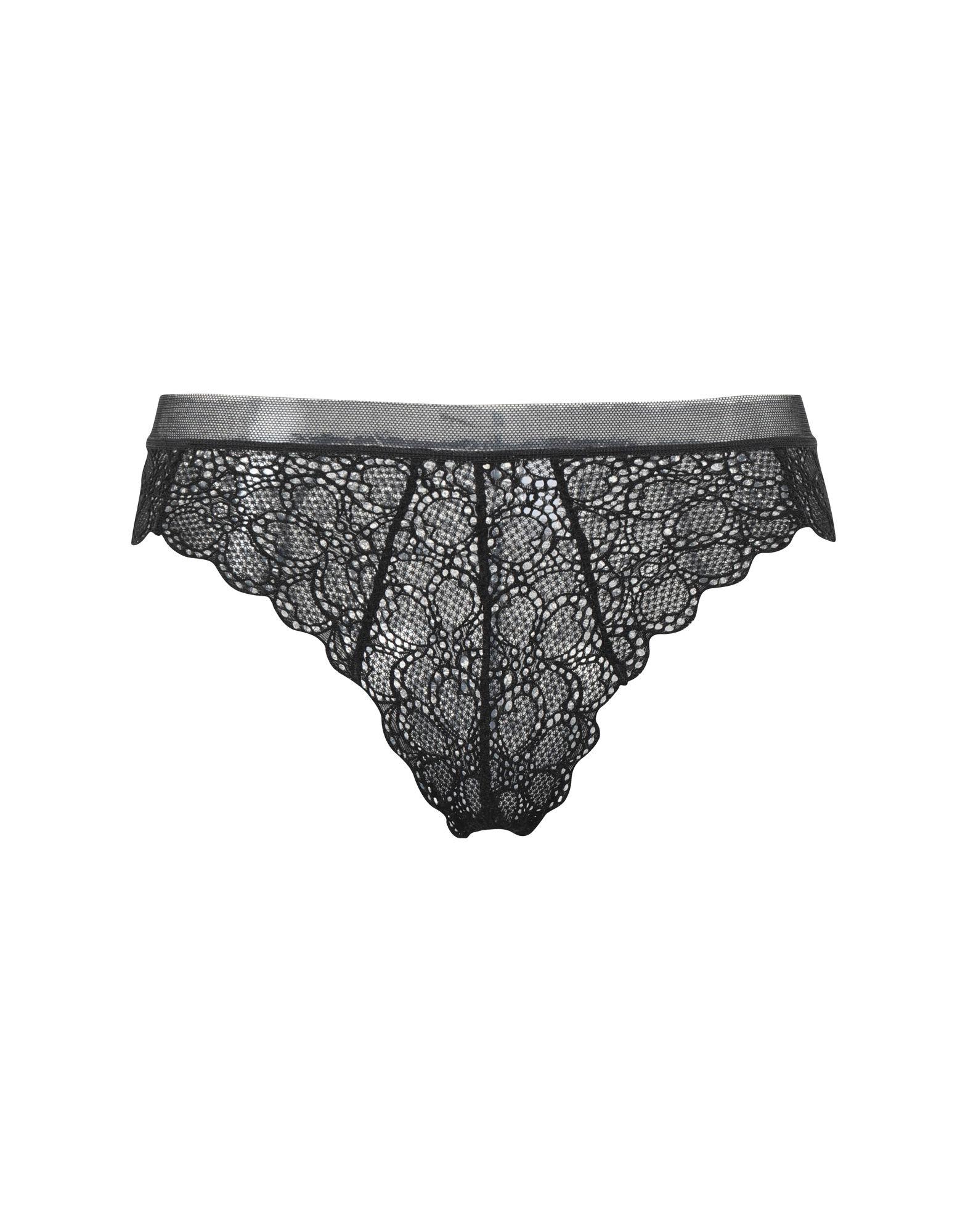 DKNY Lace Brief in Black - Lyst