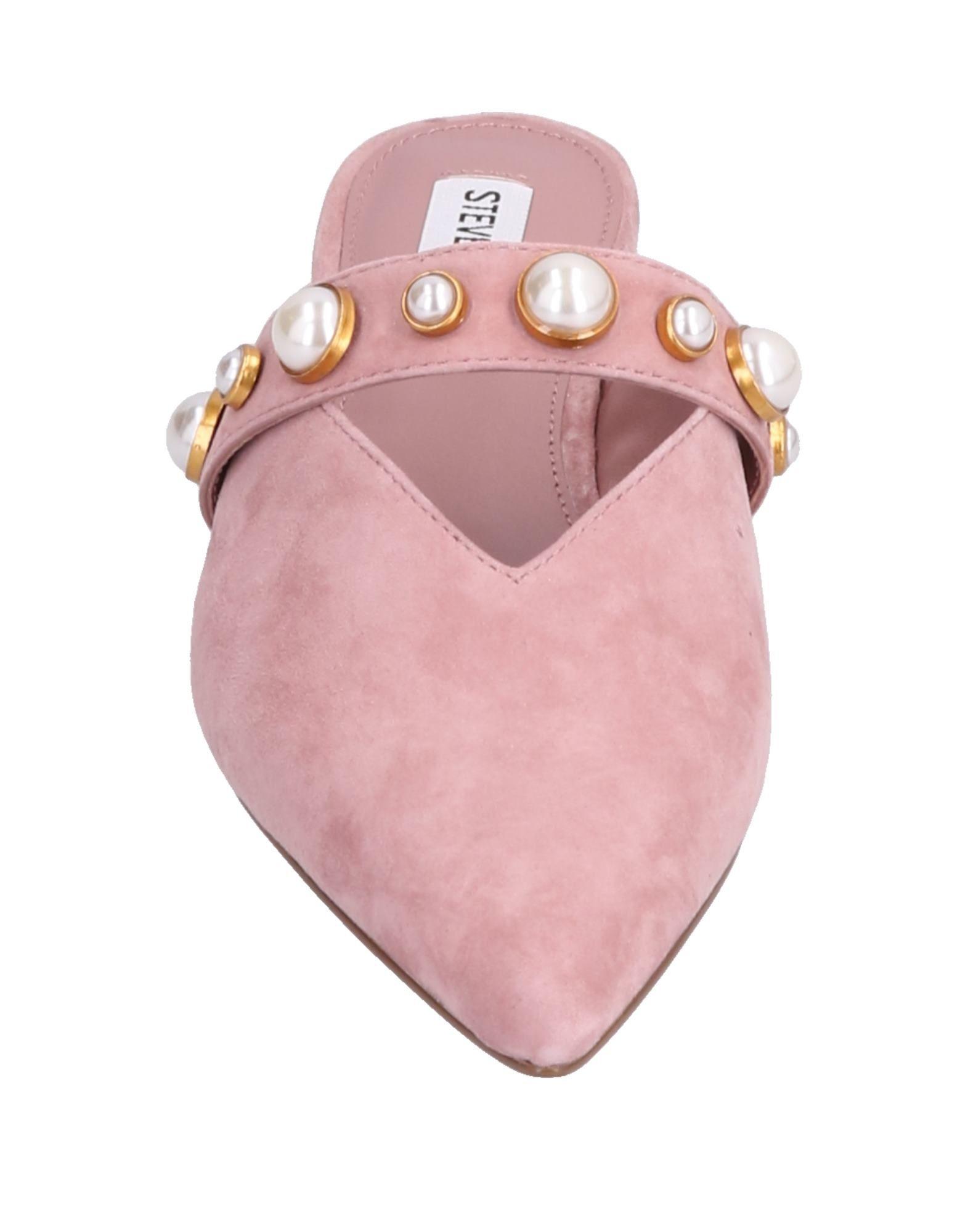 steve madden pink mules