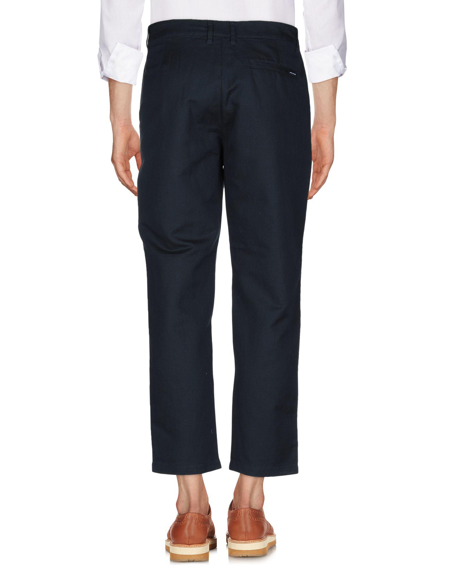 Armani Exchange Casual Trouser in Blue for Men - Lyst