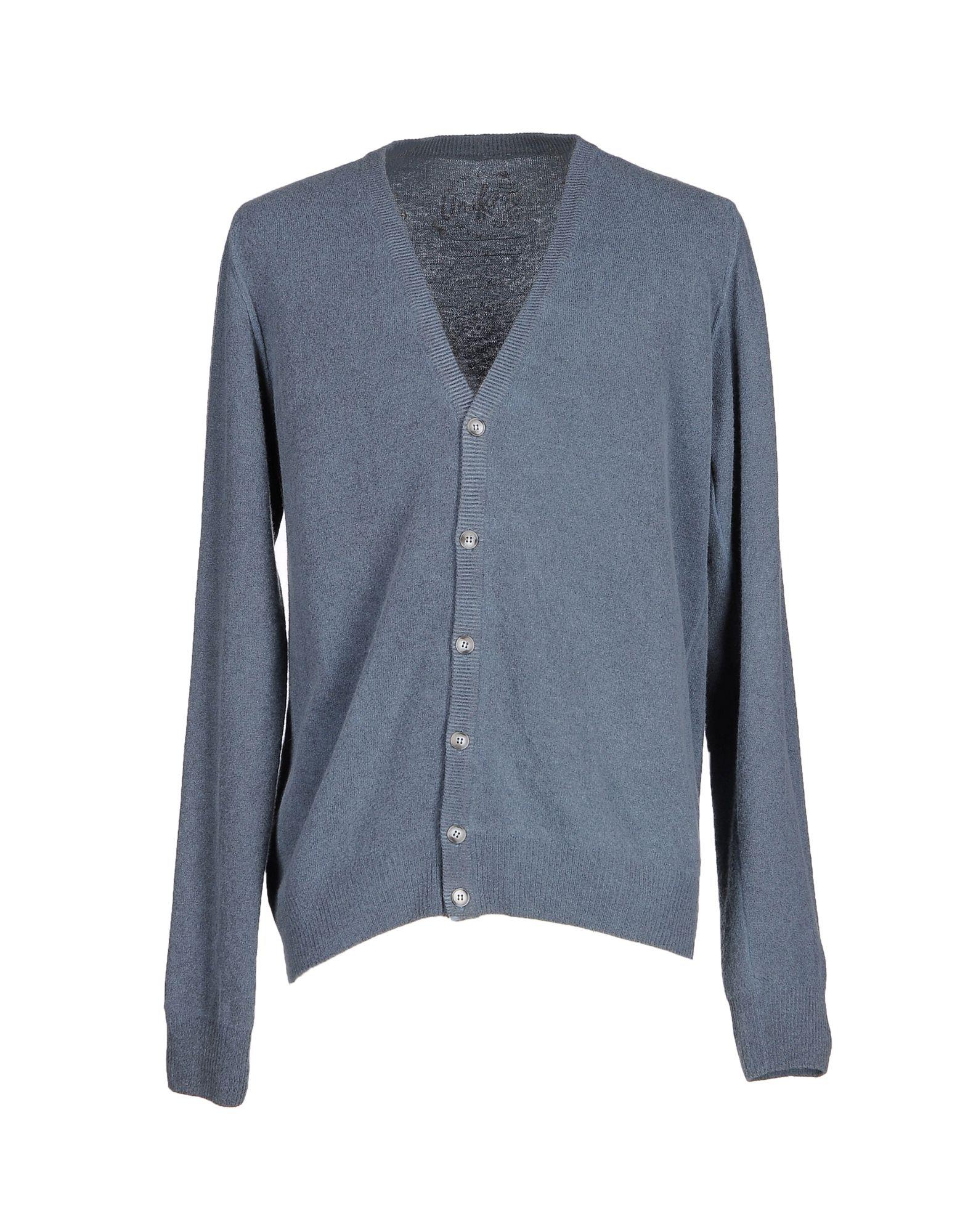 Lyst UNIFORM Cardigan  in Blue for Men