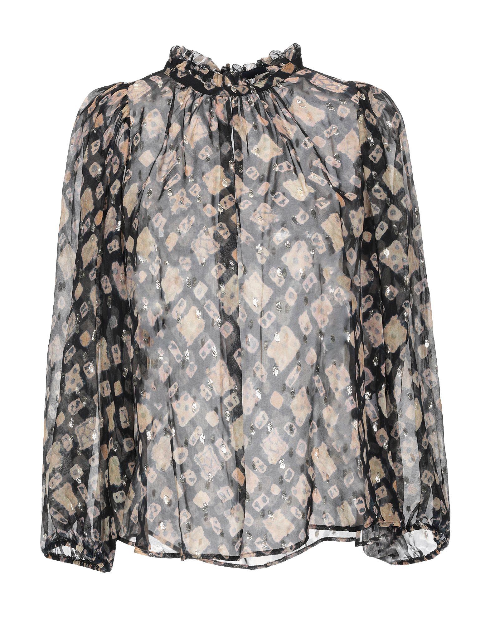 ulla johnson blue blouse