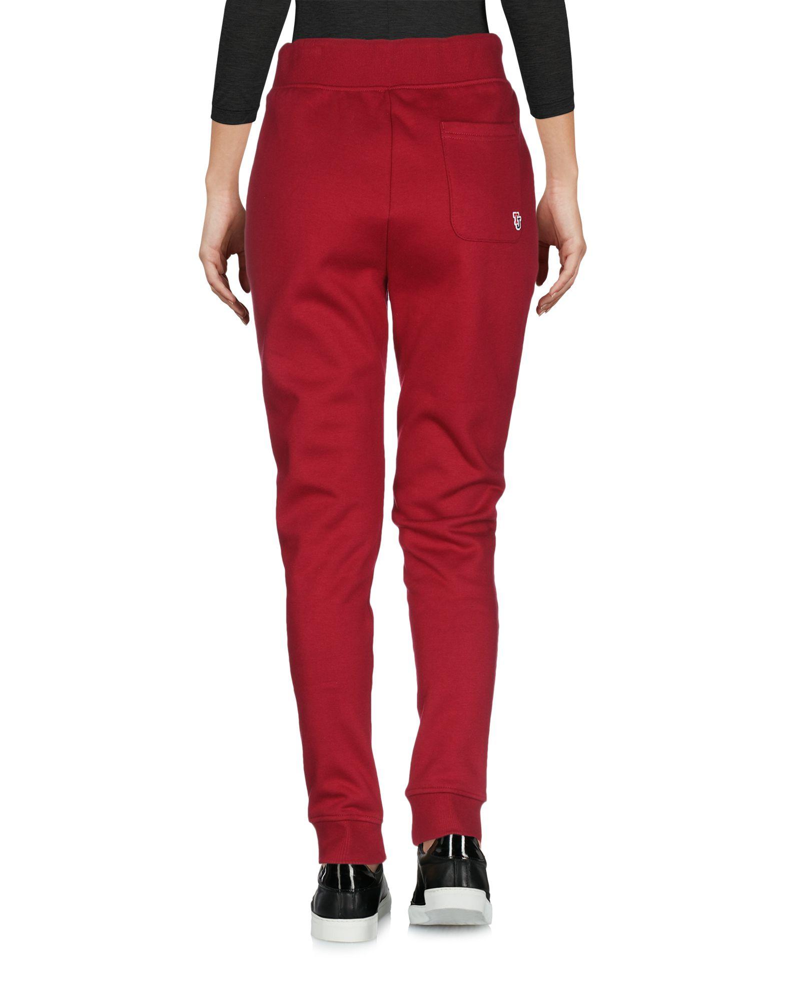 tommy hilfiger red trousers