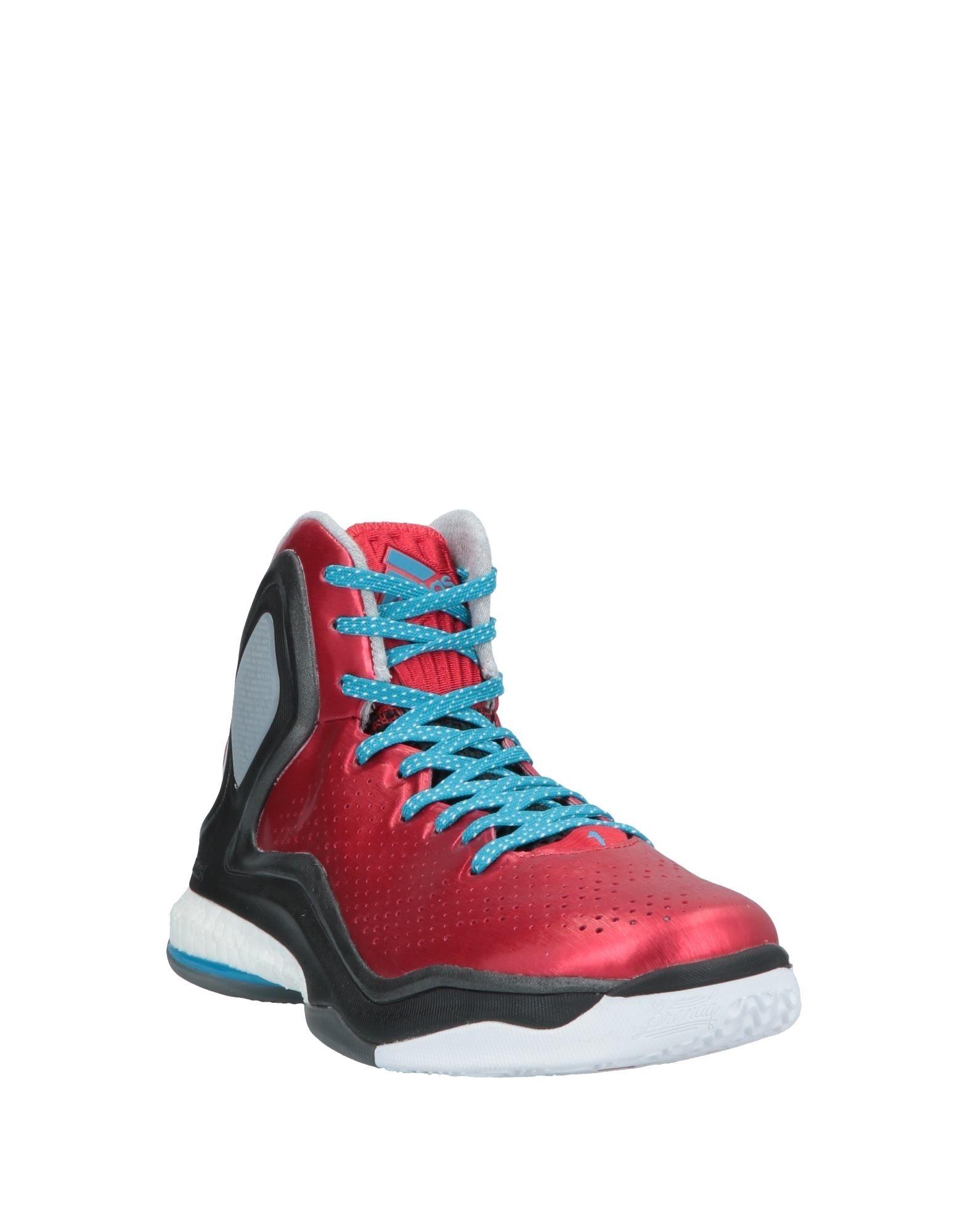 adidas High-tops & Sneakers in Red for Men - Lyst