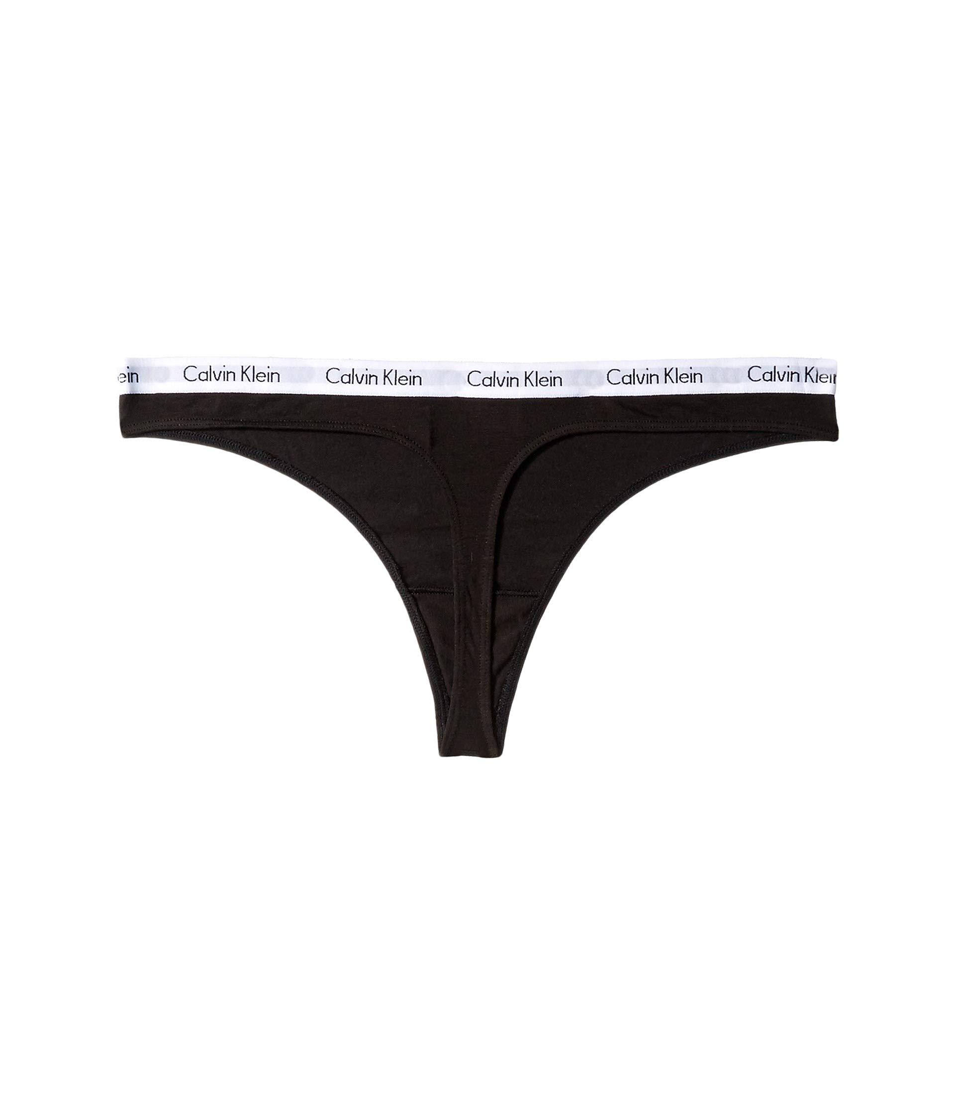 Calvin Klein Carousel 3-pack Thong (shoreline/white/feeder Stripe ...