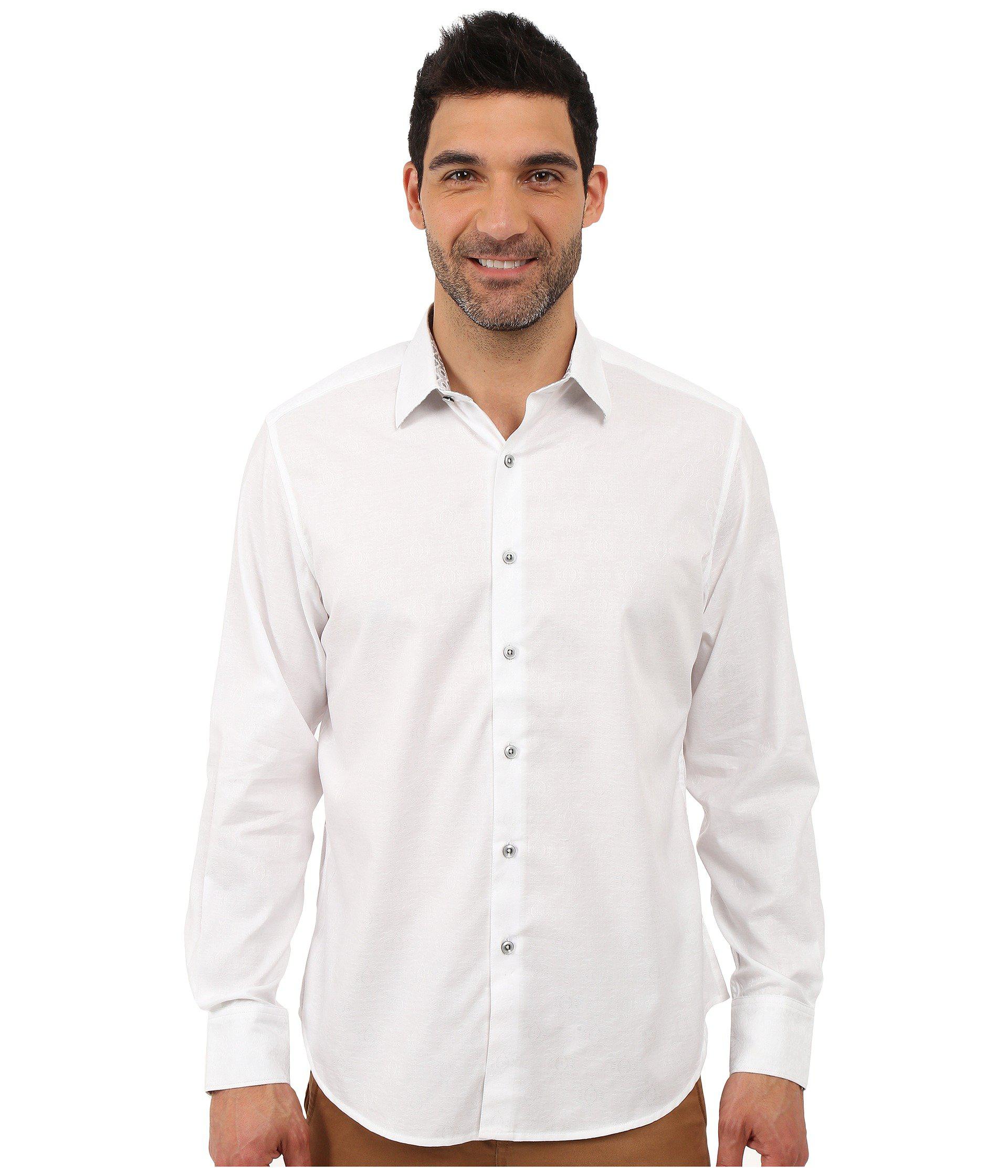 Robert Graham Mens Cullen Long-Sleeve Button-Down Shirt