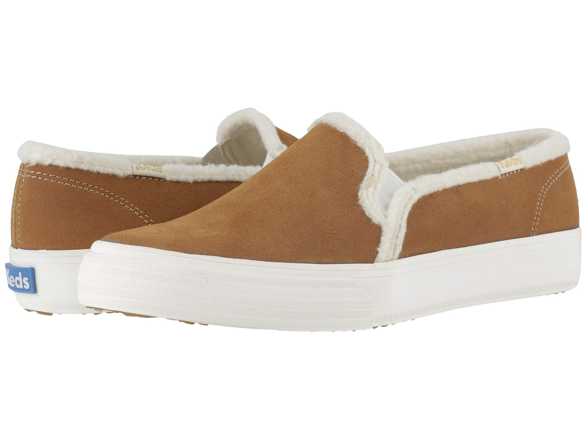 keds shearling sneakers