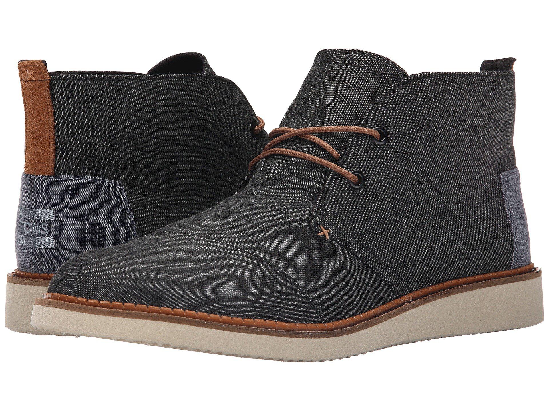toms canvas chukka boots