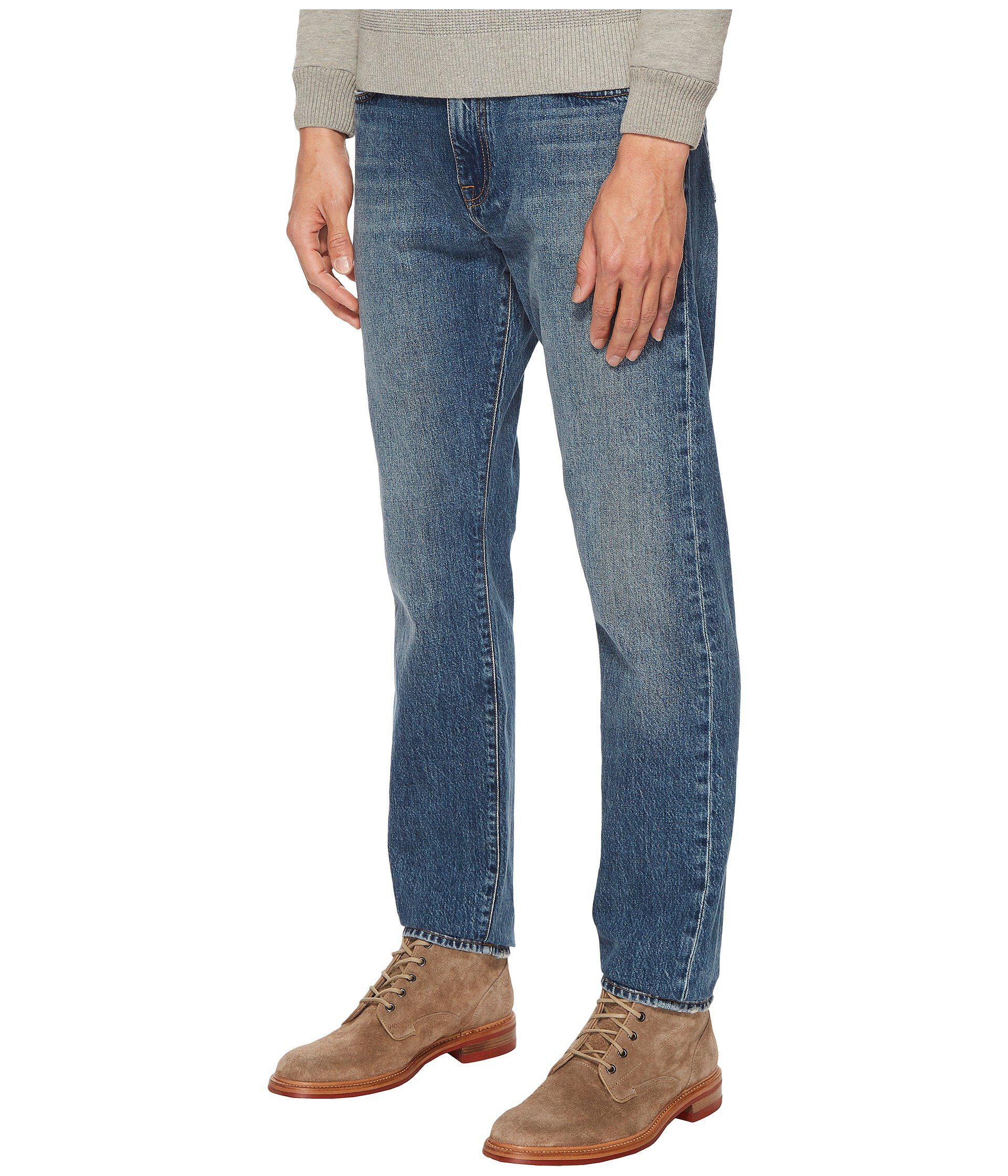 Baldwin Denim Henley Jeans in Blue for Men Lyst