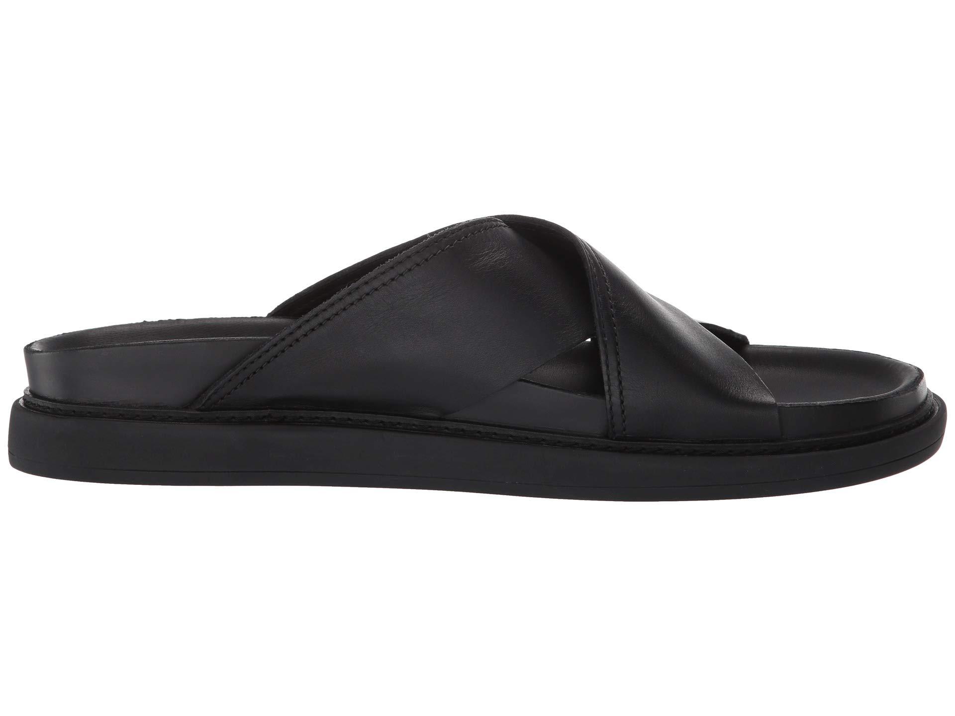 Clarks Trace Cross (mahogany Leather) Men's Sandals in Black for Men - Lyst
