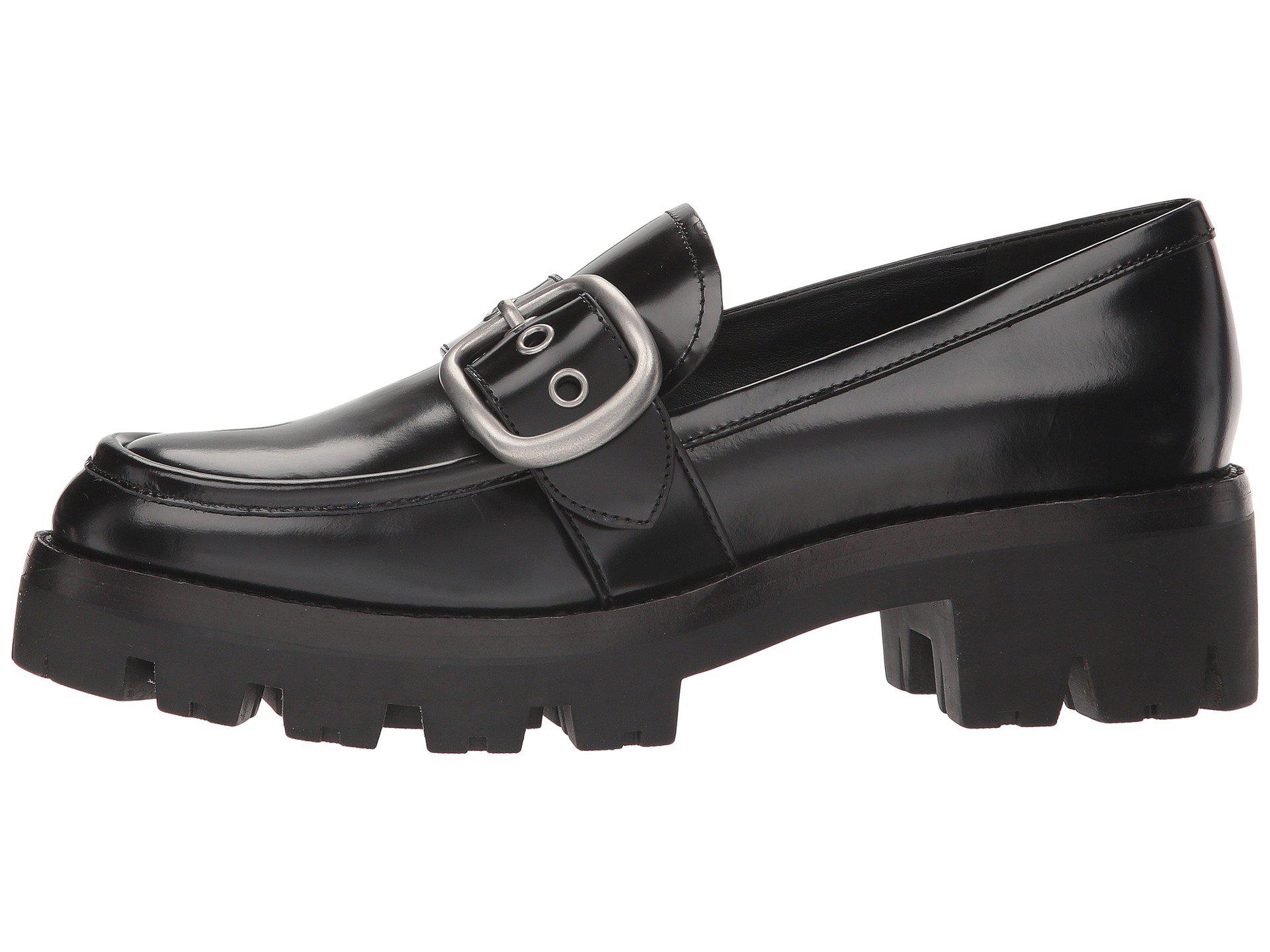 COACH Leather Grand Loafer in Black Lyst