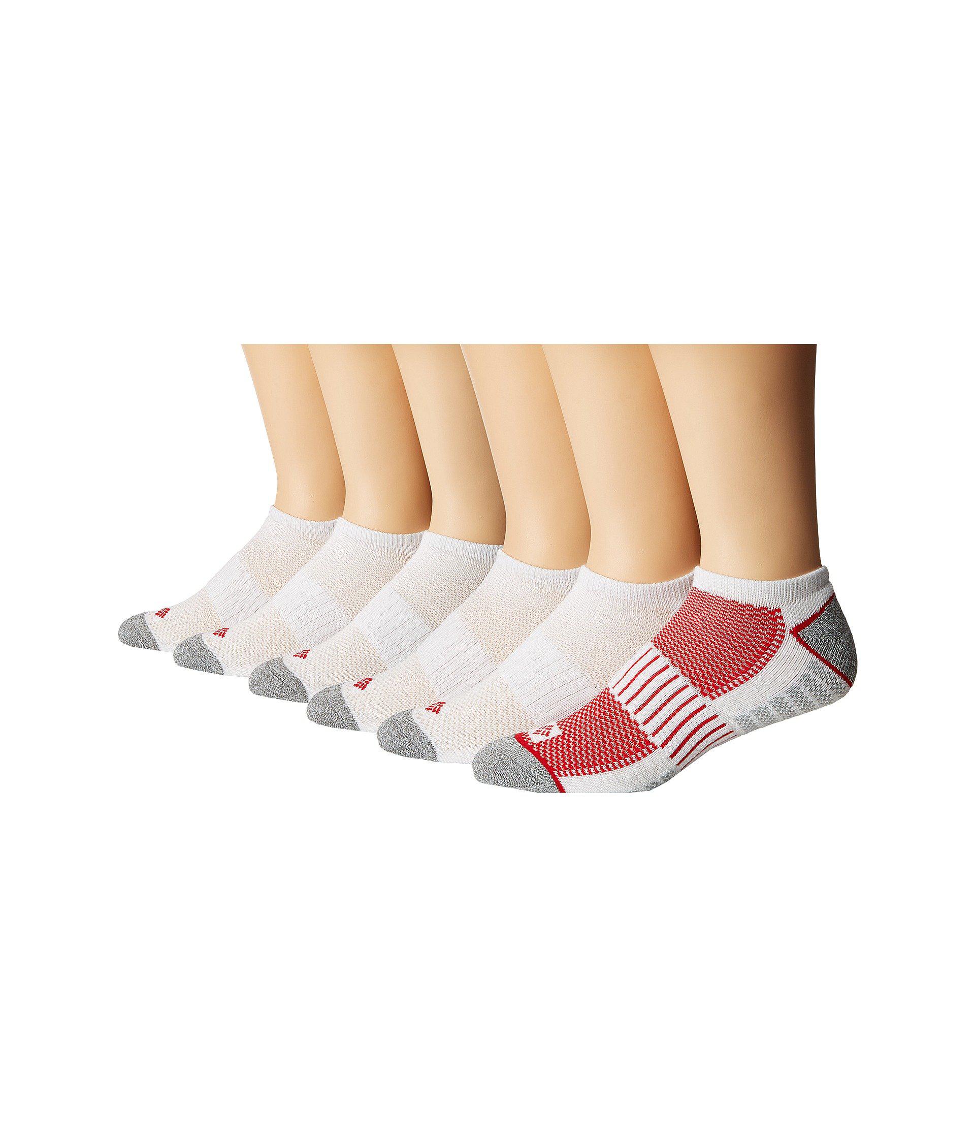Lyst Columbia 6pack Pique Foot Athletic Socks (white) Men's Crew Cut