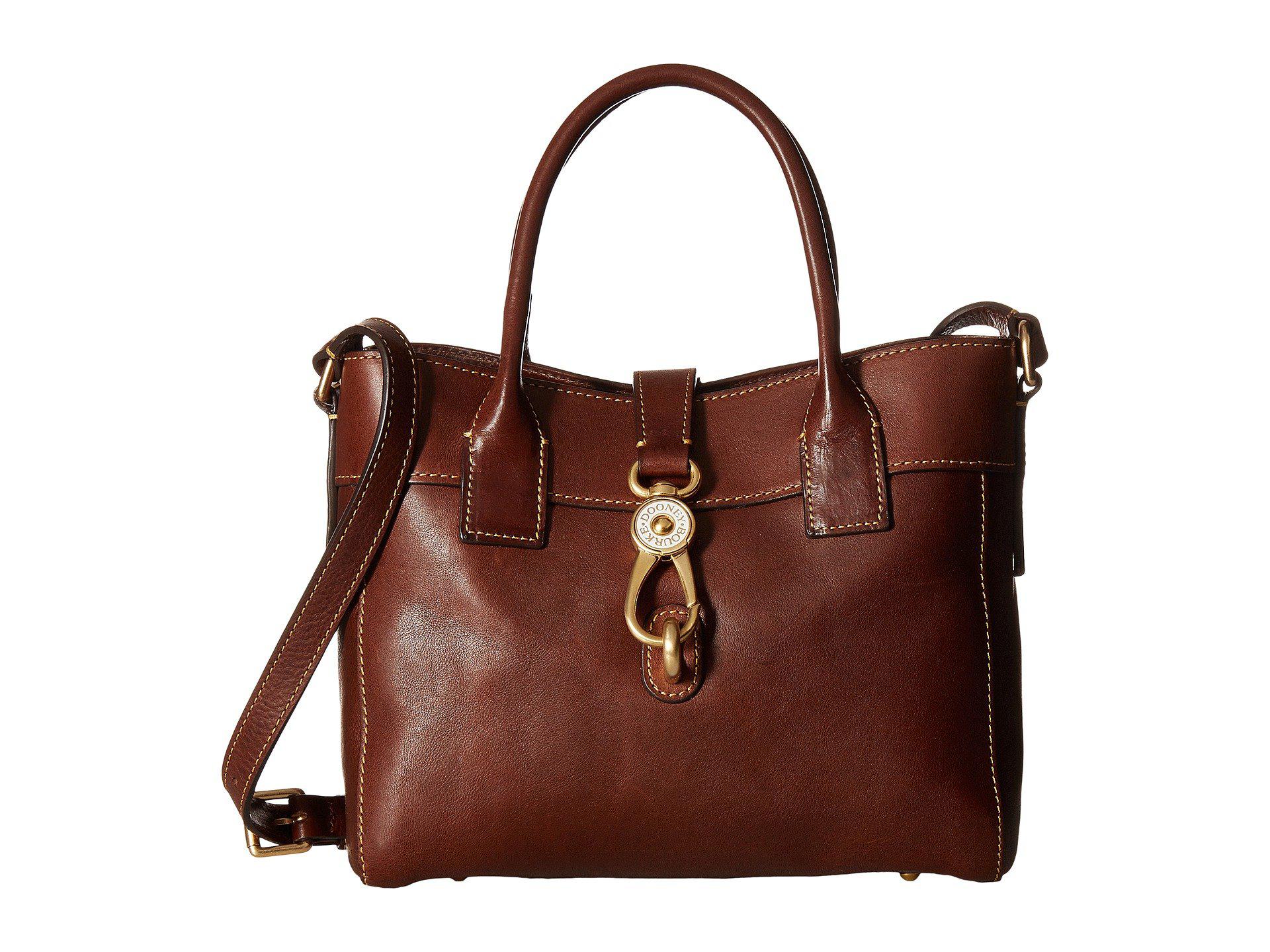 Lyst - Dooney & Bourke Florentine Classic Amelie Tote (natural/self Trim) Tote Handbags in Brown