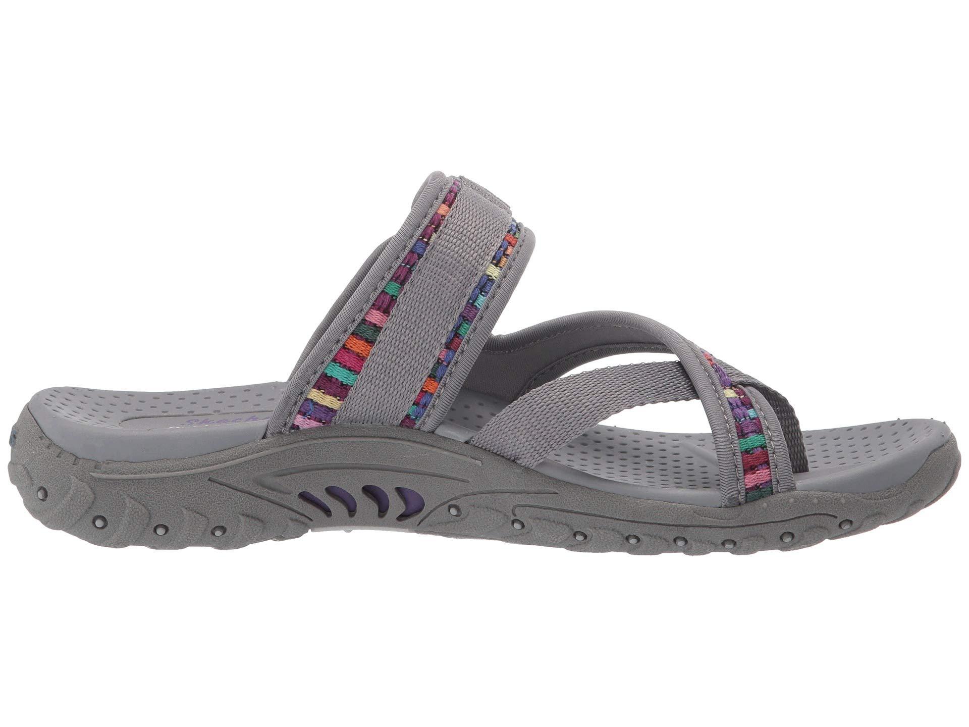 Skechers Reggae - Mad Swag (navy) Women's Sandals In Gray - Lyst